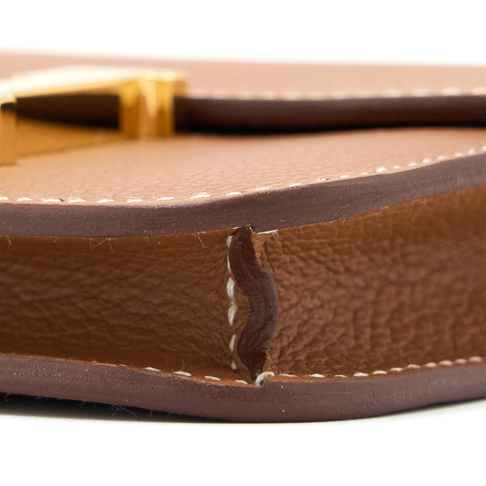 HERMES CONSTANCE SLIM EVERCOLOR GOLD GHW