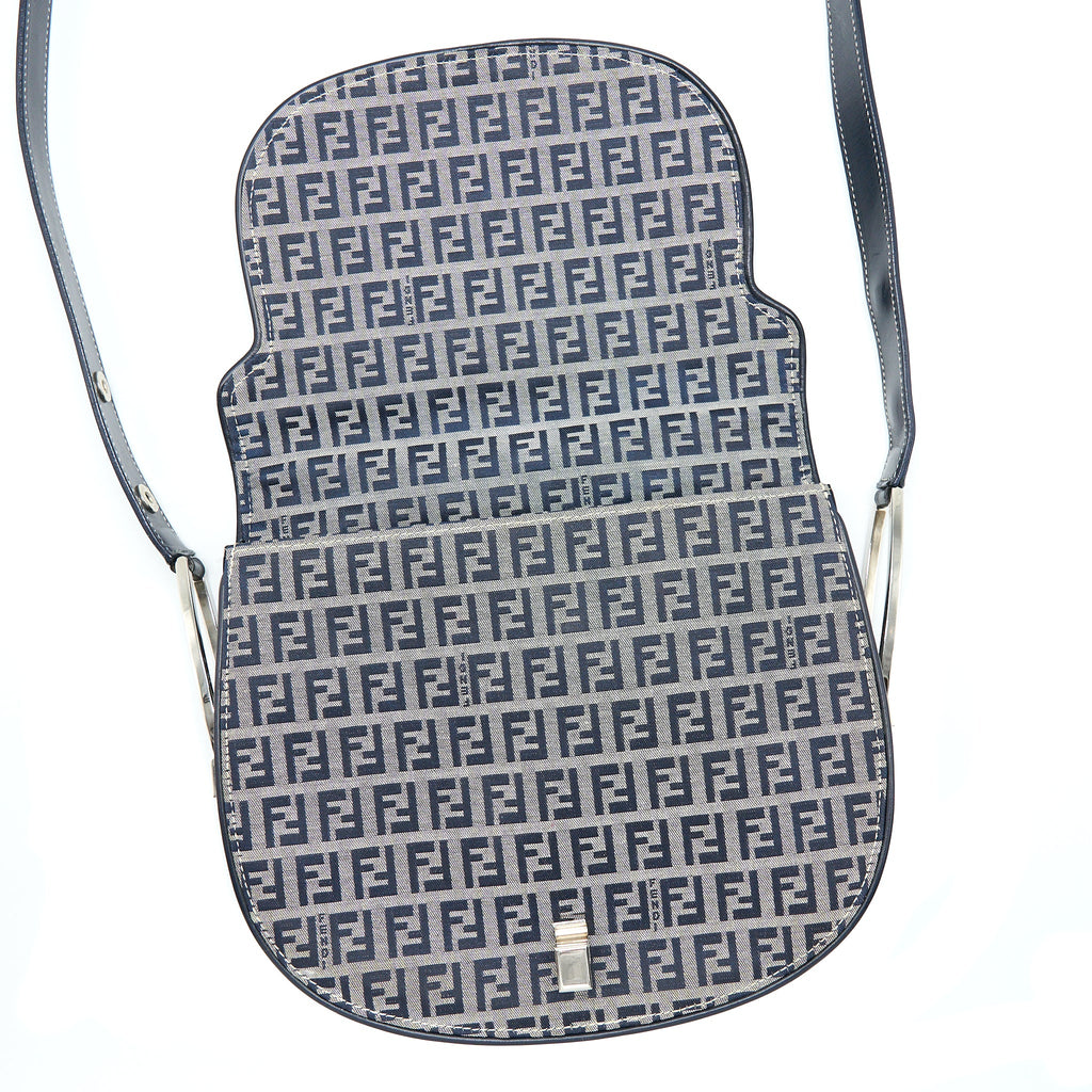 FENDI VINTAGE FF LOGO CROSSBODY BAG SHW
