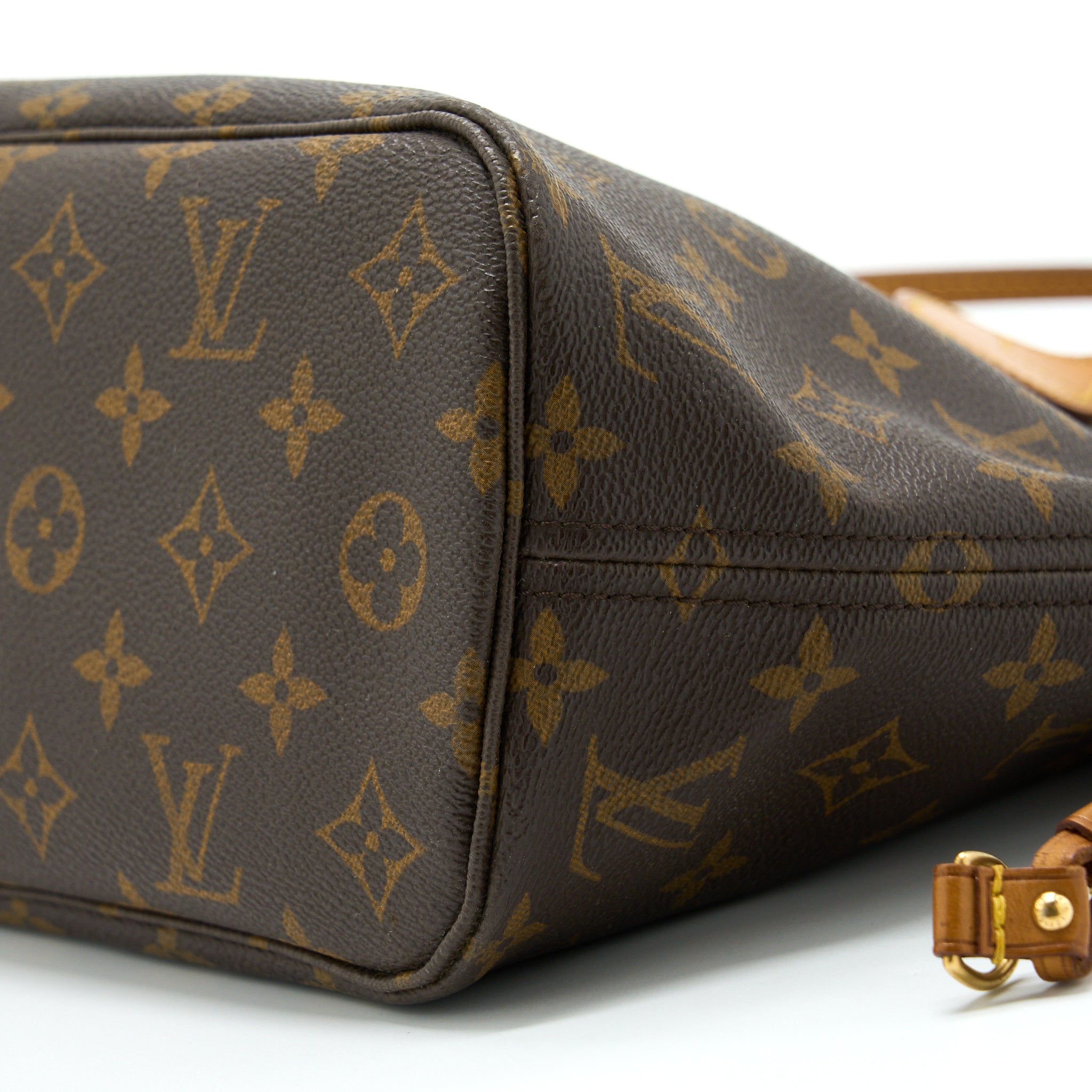 LOUIS VUITTON NEVERFULL PM MONOGRAM CANVAS GHW
