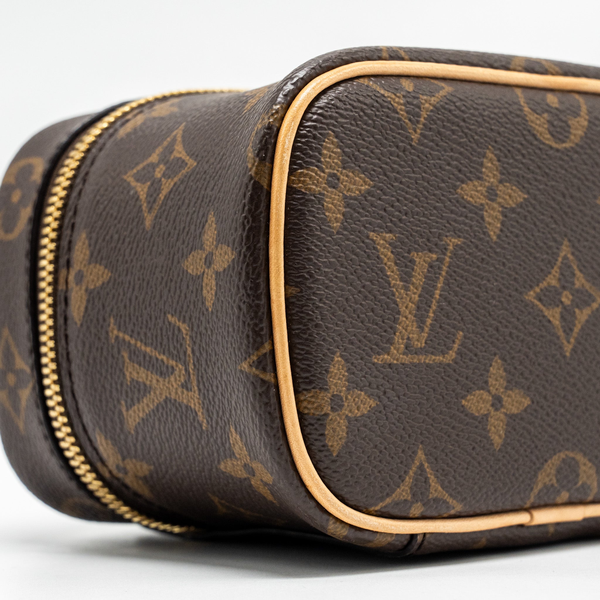 LOUIS VUITTON NICE NANO MONOGRAM CANVAS GHW
