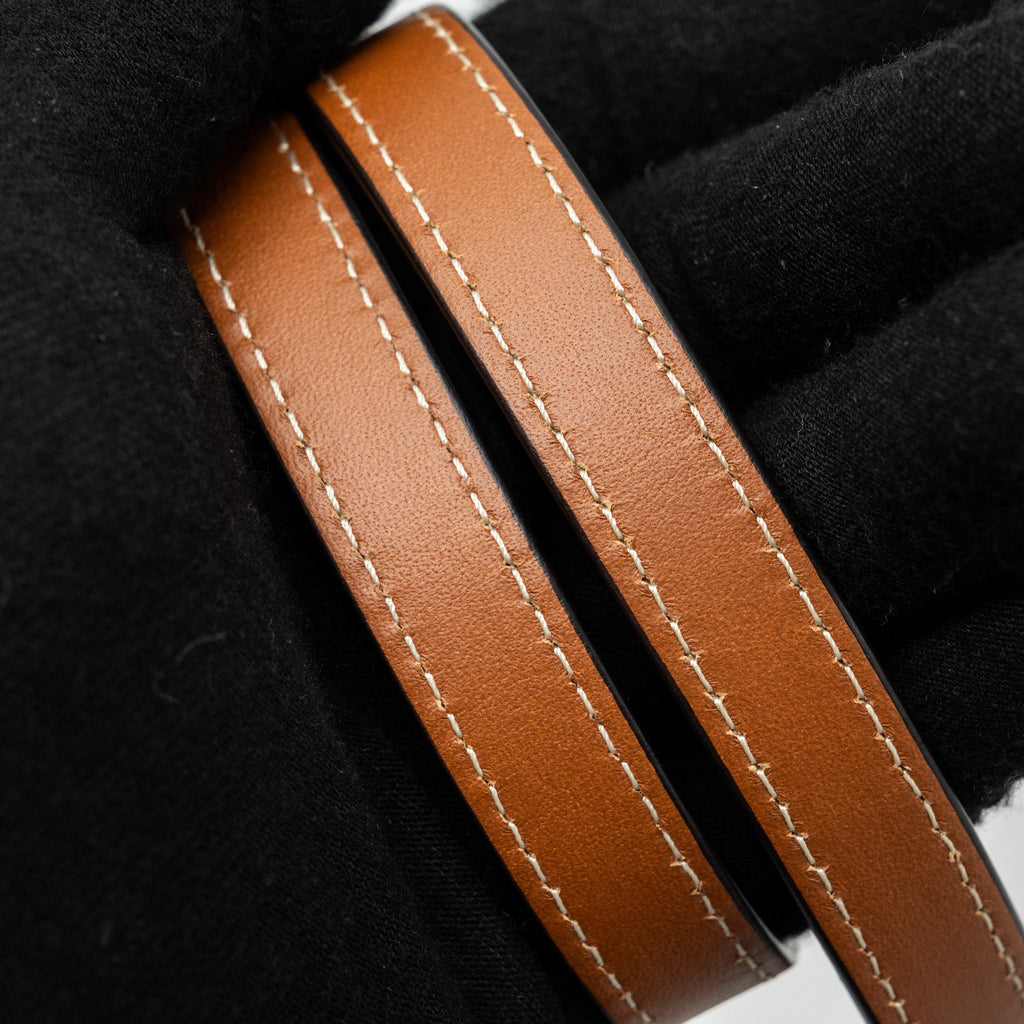 CELINE CABAS VERTICAL IN TRIOMPHE CANVAS AND CALFSKIN TAN GHW