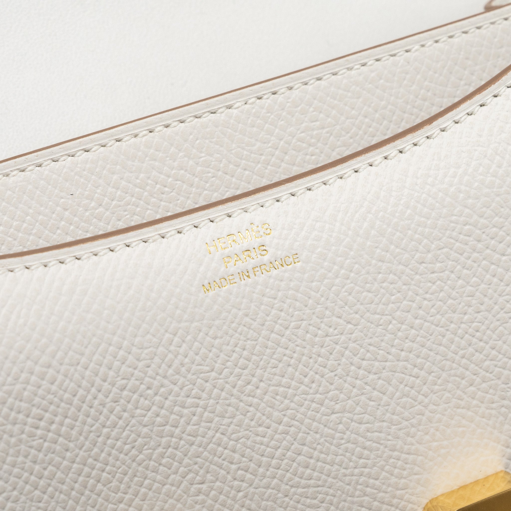 HERMES MINI CONSTANCE EPSOM GRIS PALE GHW