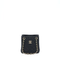 CHANEL 22S MINI BUCKET BAG CAVIAR BLACK LGHW (MICROCHIP)