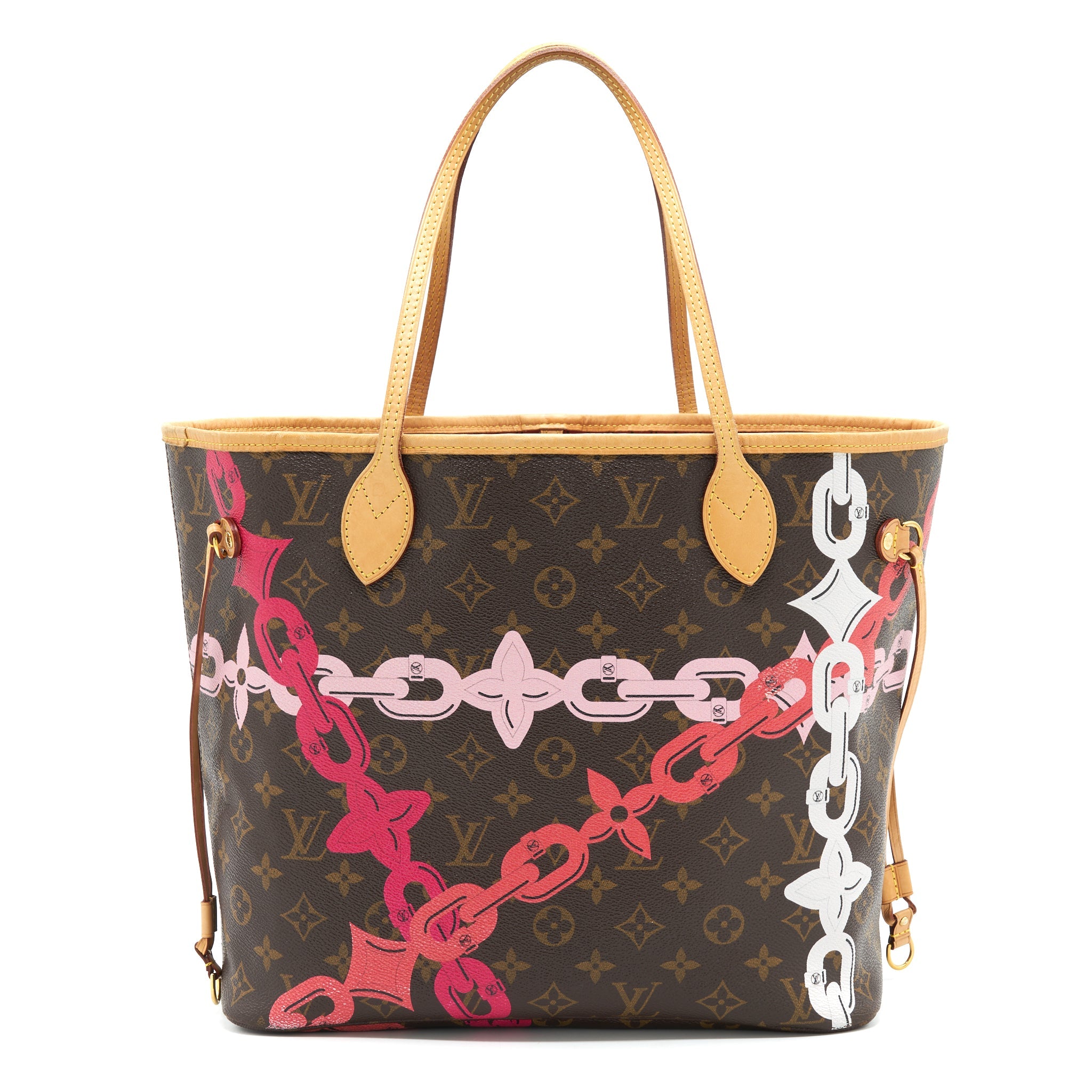 LOUIS VUITTON NEVERFULL MM SUMMER MONOGRAM BAY 2016