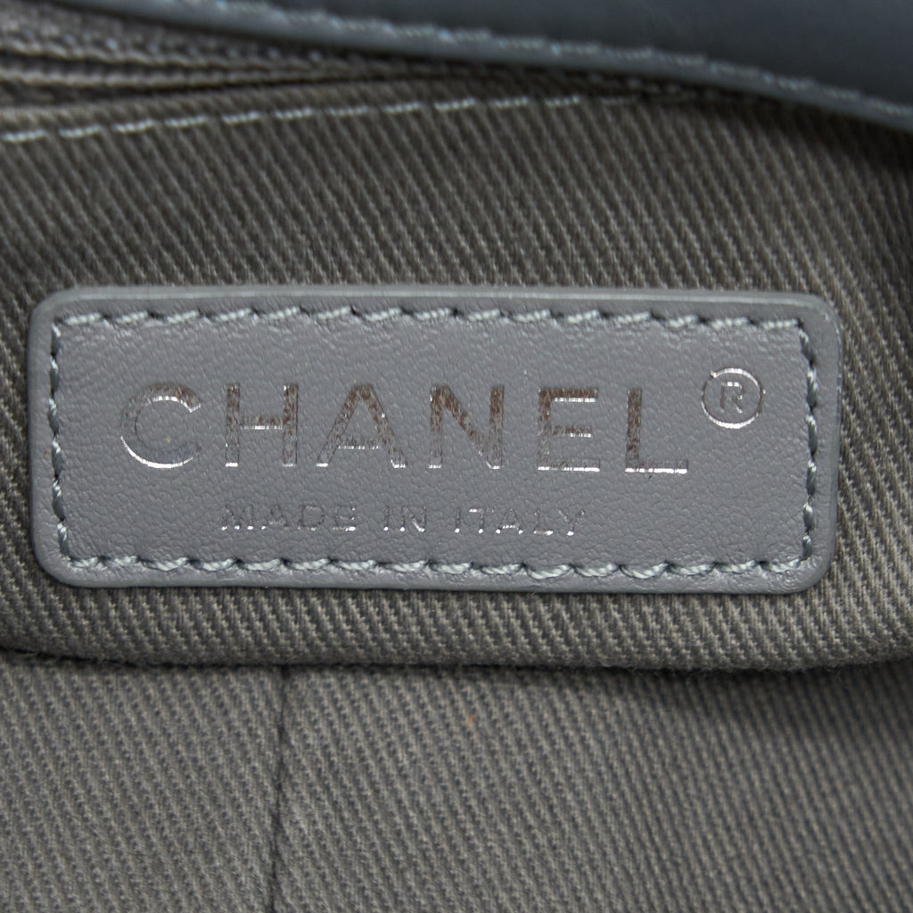 CHANEL GRAFFITI BAG FABRIC MULTICOLOUR RUTHENIUM SHW