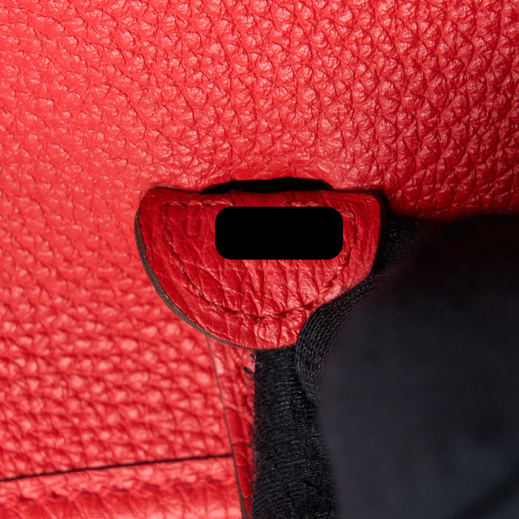 HERMES MINI EVELYNE TAURILLON MAURICE COEUR/COEU FRID GHW