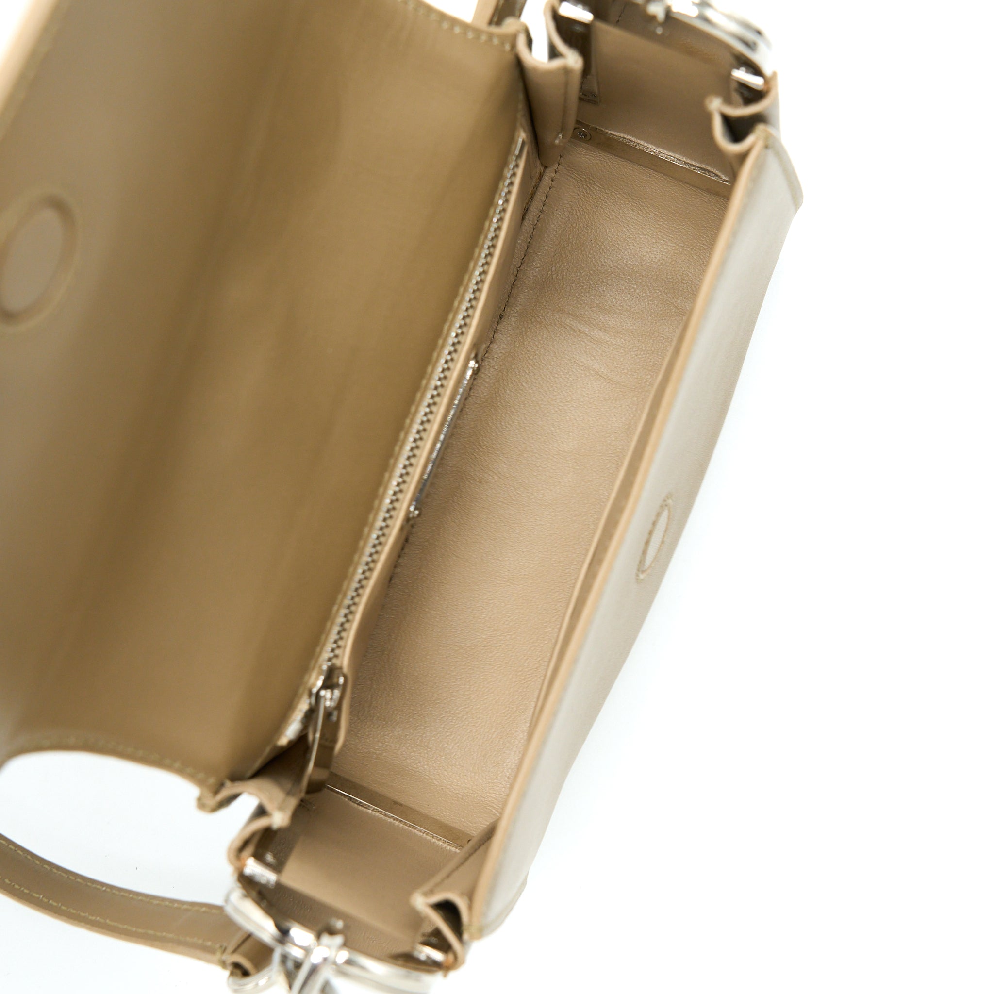 SALVATORE FERRAGAMO VINTAGE CROSSBODY BAG GREY SHW