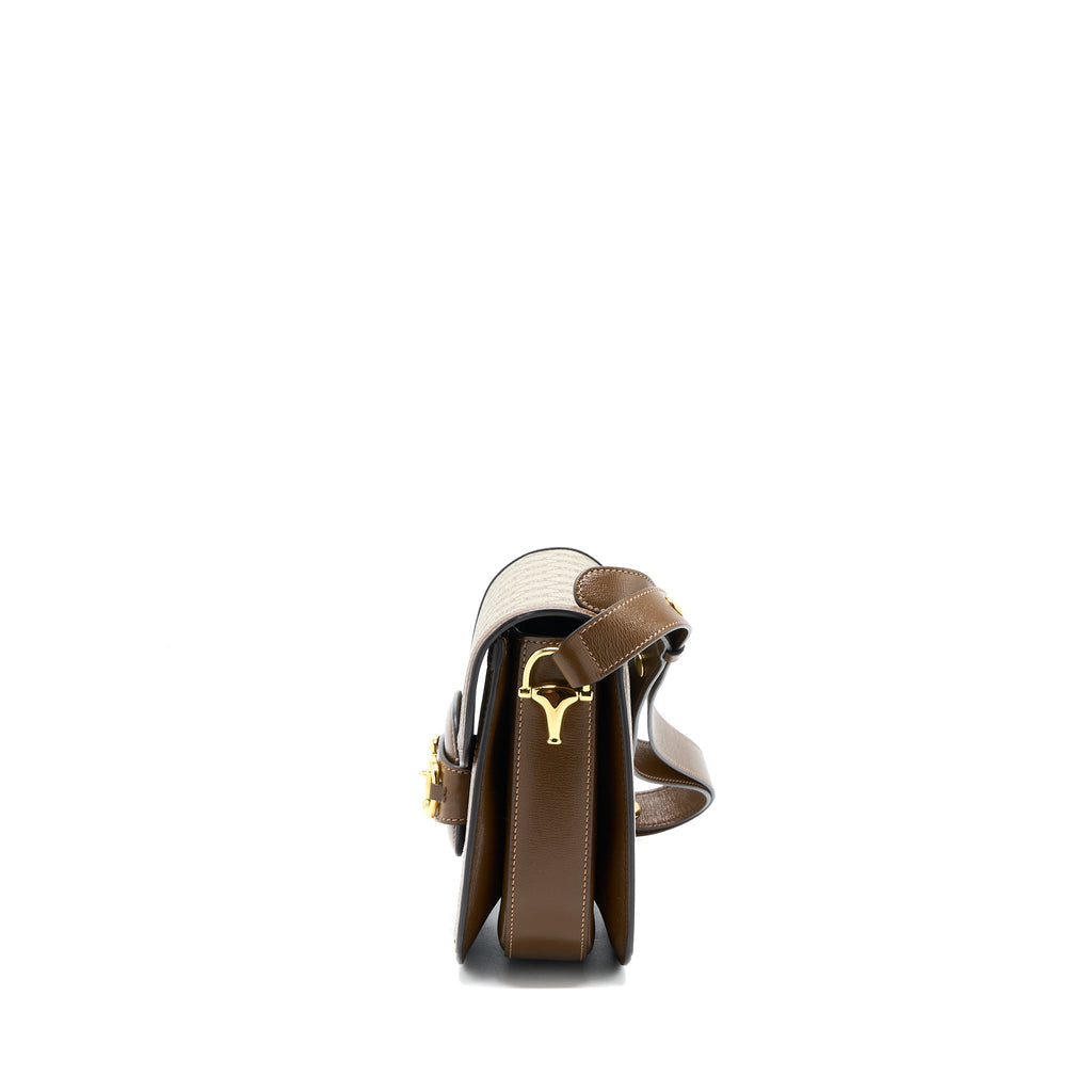 GUCCI HORSEBIT 1955 SHOULDER BAG GG SUPREME GHW