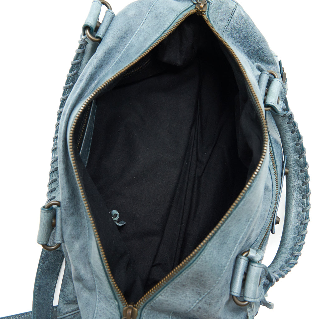 BALENCIAGA CLASSIC TWIGGY LEATHER TOTE BAG