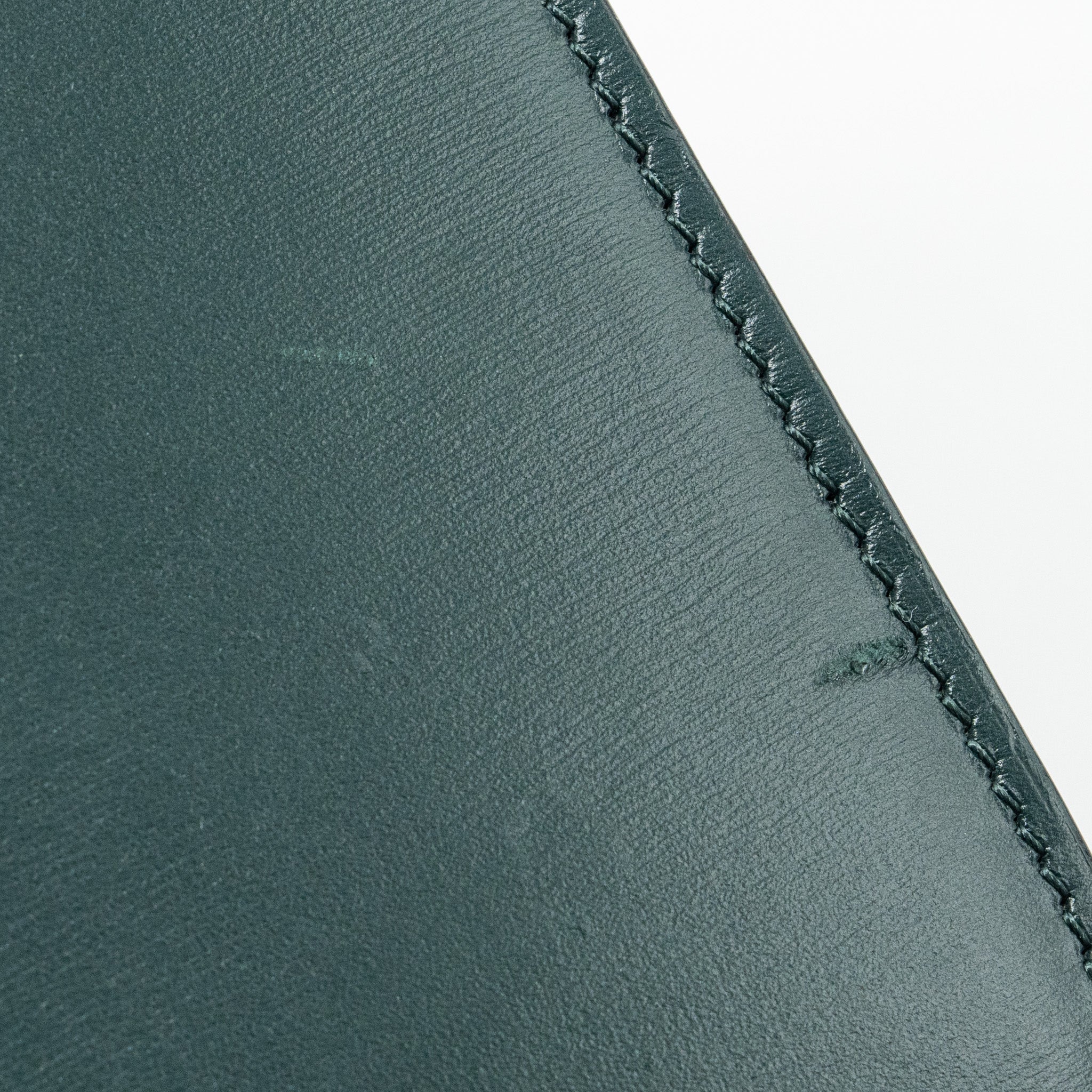 CELINE TEEN CLASSIC BOX BAG CALFSKIN DARK GREEN GHW
