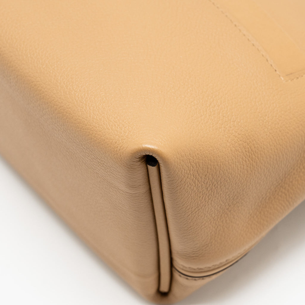 HERMES MINI 2424 24/24-21 BAG EVERCOLOR/SWIFT CHAI/FAUVE GHW