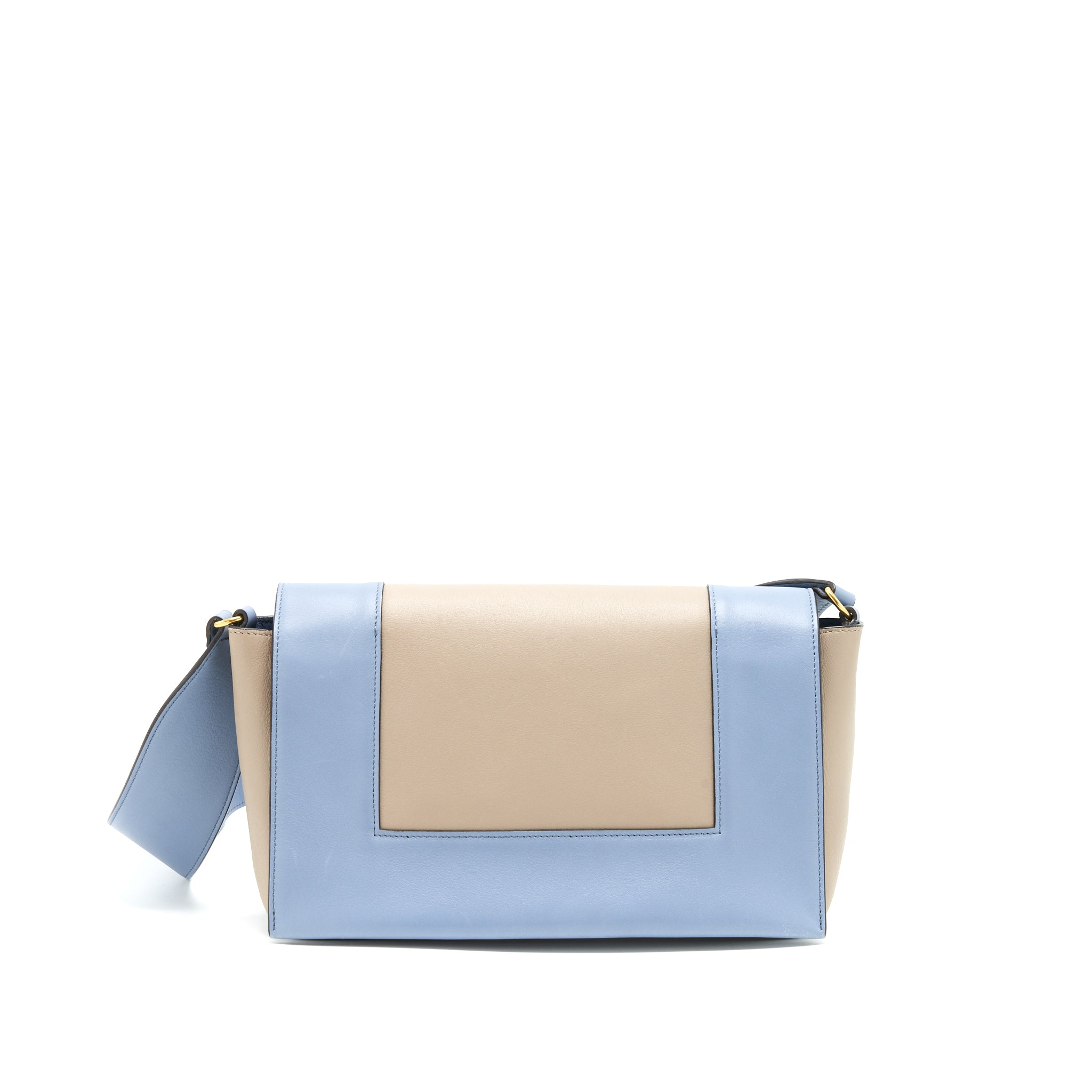 CELINE FRAME BAG BLUE/ GREY