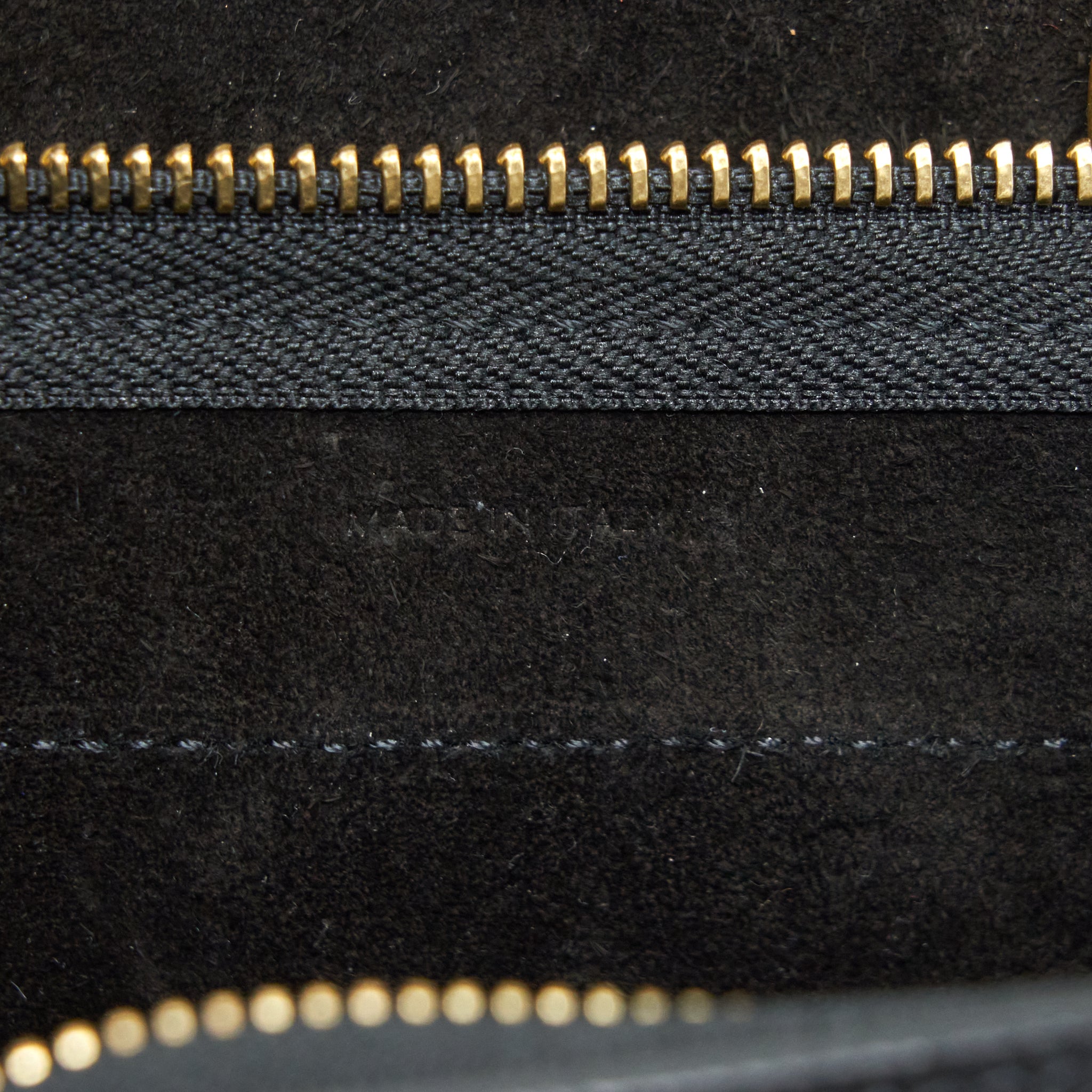 CELINE PICO BELT BAG CALFSKIN BLACK GHW