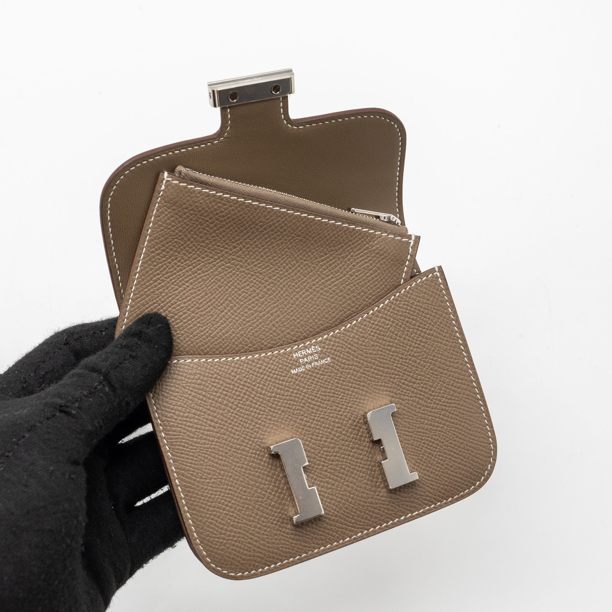 HERMES CONSTANCE SLIM EPSOM ETOUPE SHW
