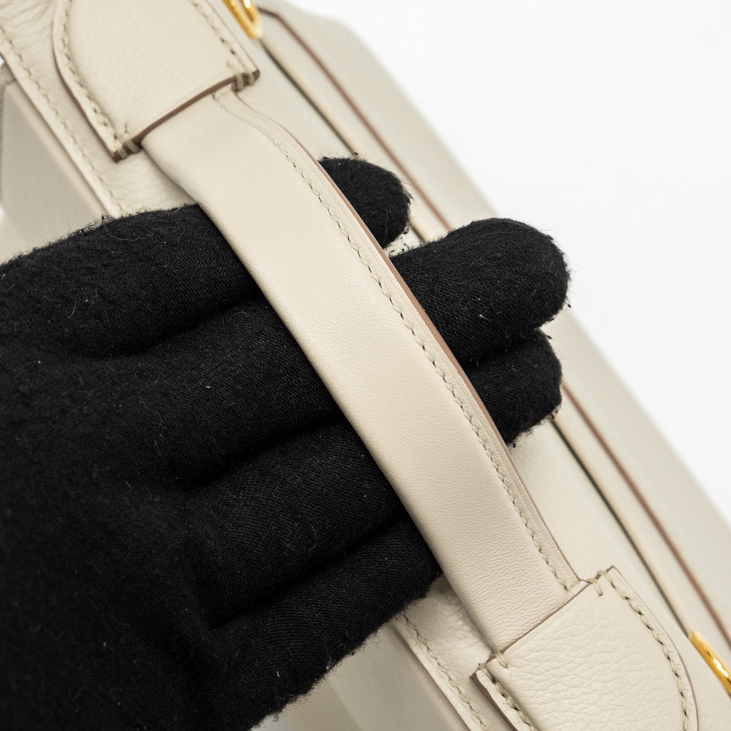 HERMES MINI 24/24 2424-21 BAG EVERCOLOR/ SWIFT BETON GHW