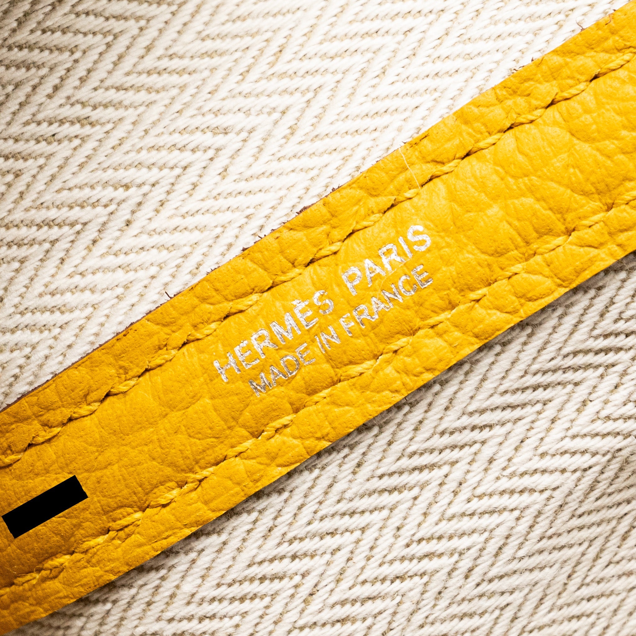 HERMES GARDEN PARTY 30 COUNTRY 9D JAUNE AMBRE SHW