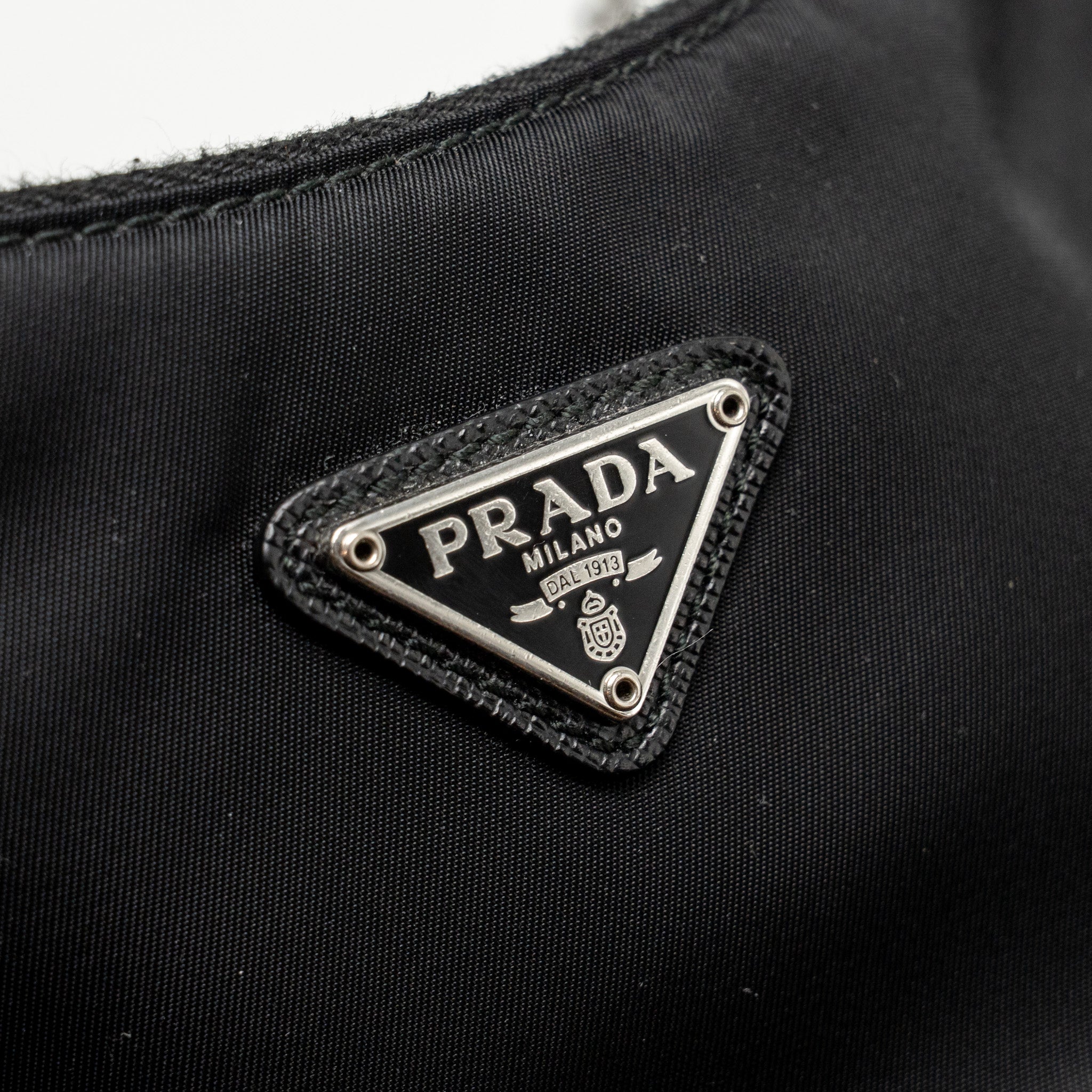 PRADA RE-EDITION 2005 SAFFIANO RE-NYLON BAG BLACK SHW