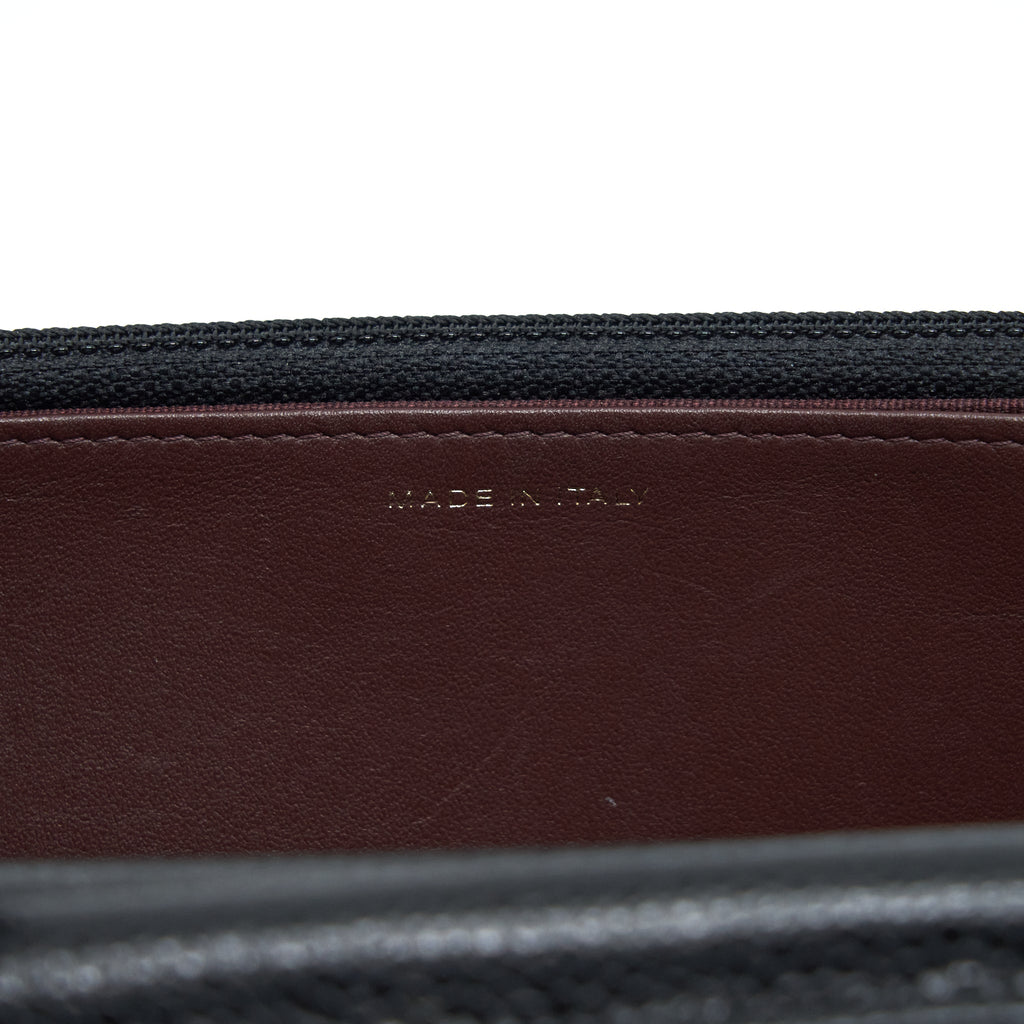 CHANEL CLASSIC WALLET ON CHAIN CAVIAR BLACK GHW
