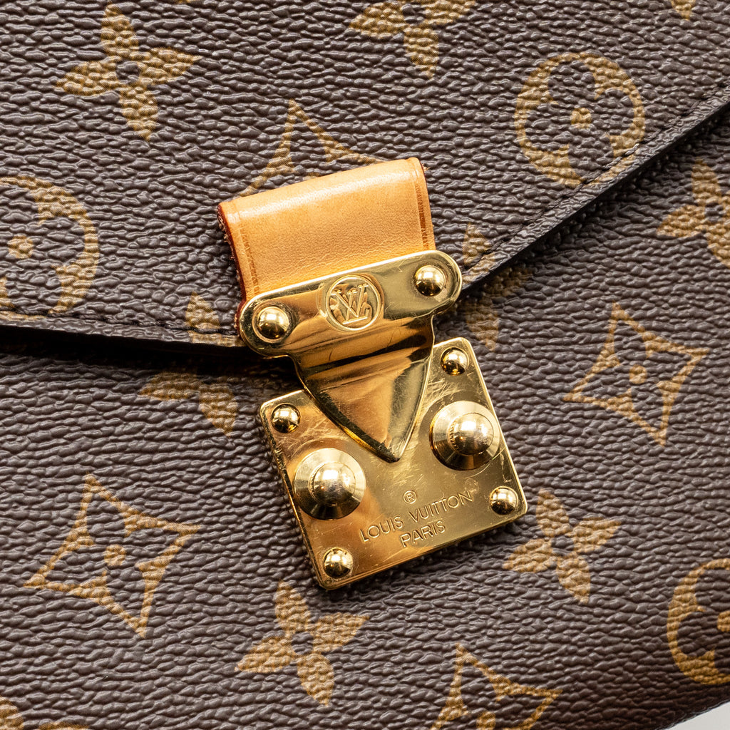 LOUIS VUITTON POCHETTE METIS MONOGRAM CANVAS GHW