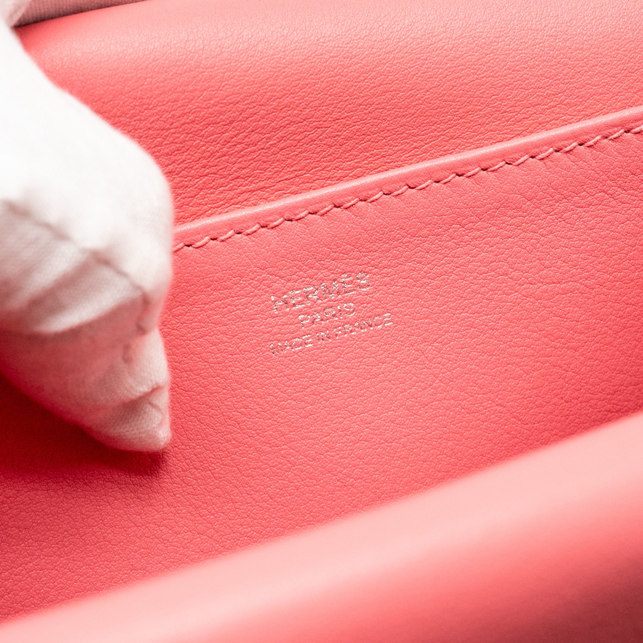 HERMES MINI HALZAN 22 SWIFT ROSE AZALEE SHW