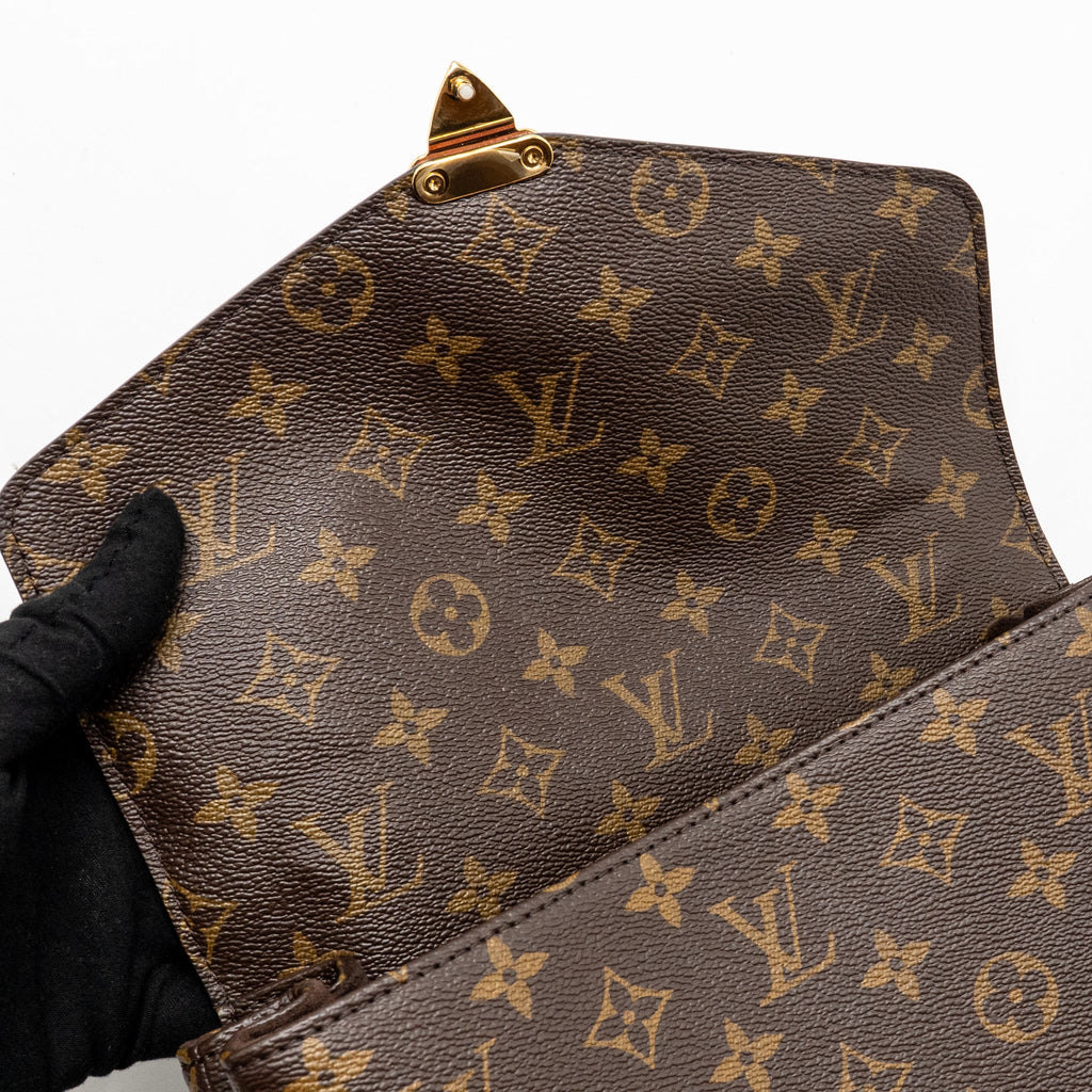 LOUIS VUITTON POCHETTE METIS MONOGRAM CANVAS GHW