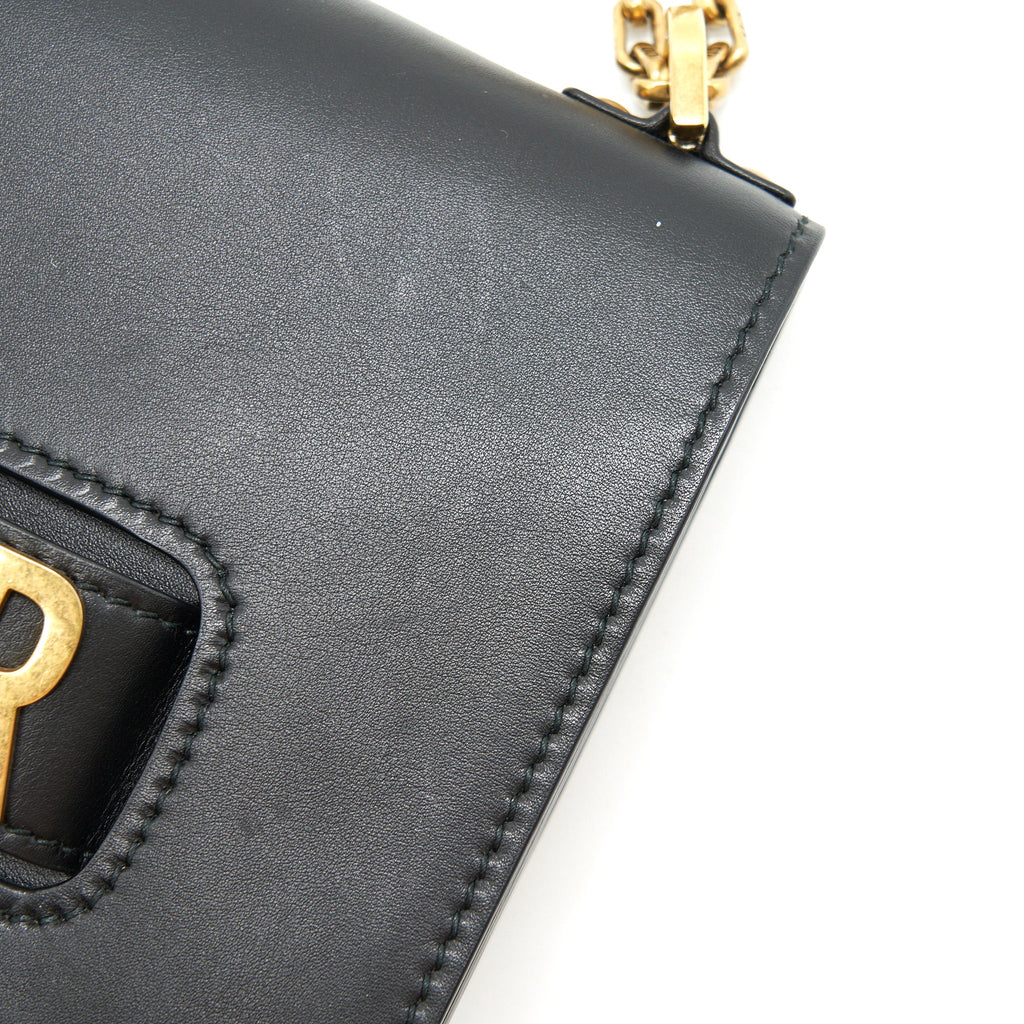 DIOR J'ADIOR MEDIUM FLAP BAG WITH CHAIN BLACK GHW