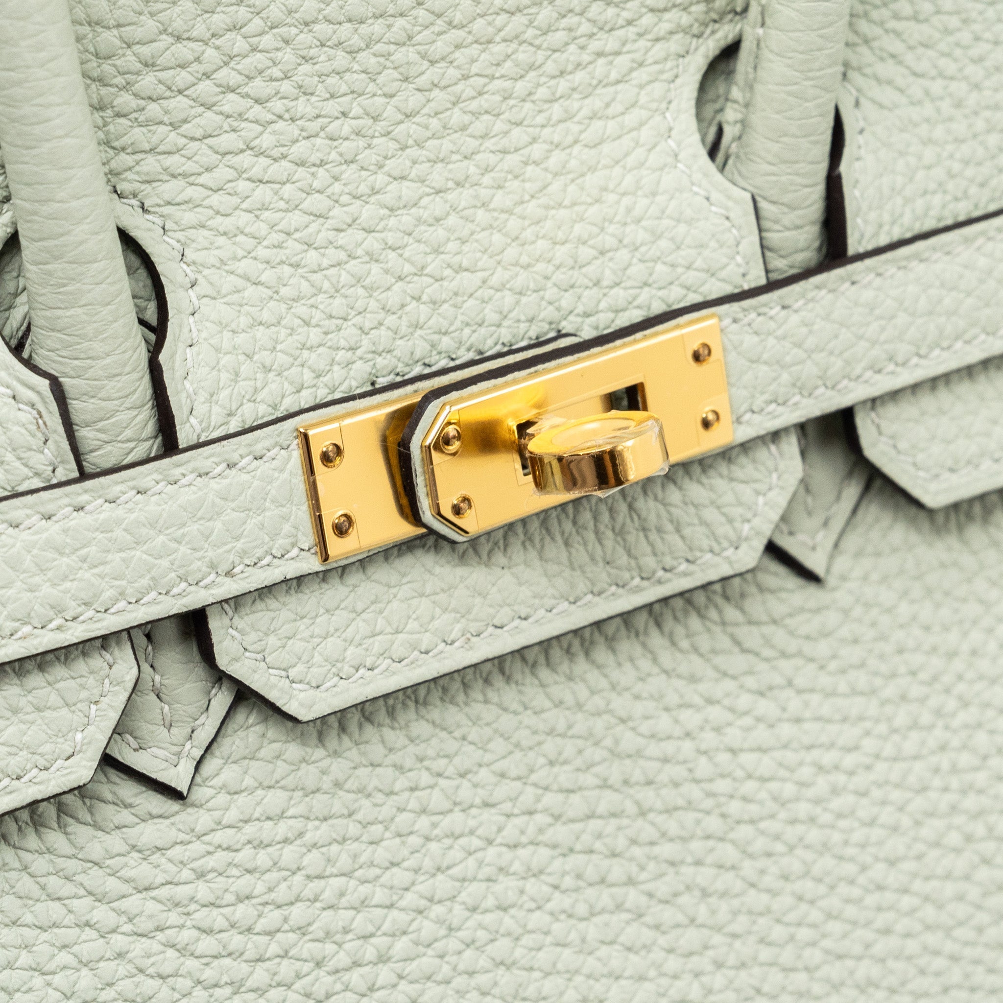 HERMES BIRKIN 25 TOGO GRIS NEVE GHW