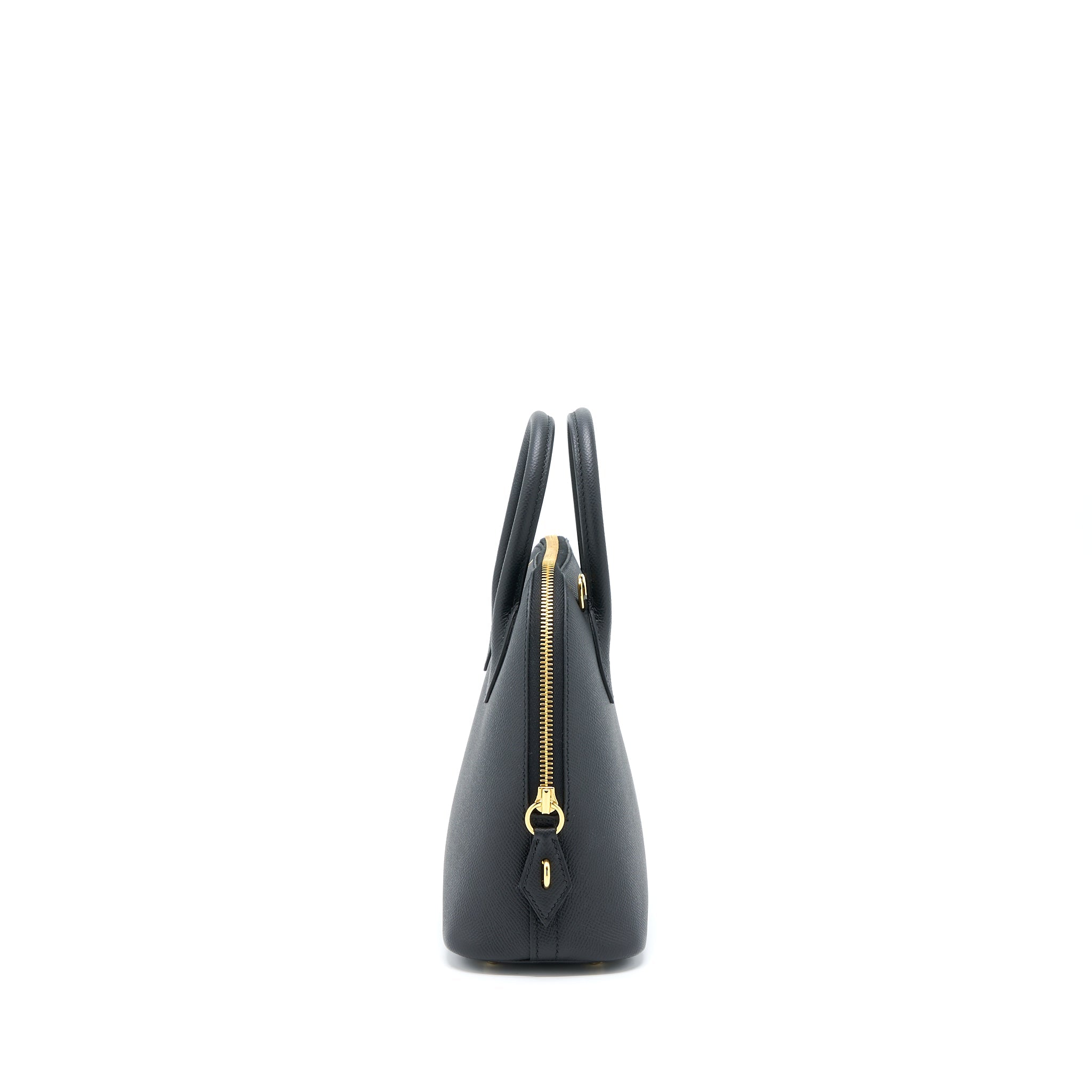 HERMES BOLIDE 1923 25 EPSOM BLACK GHW