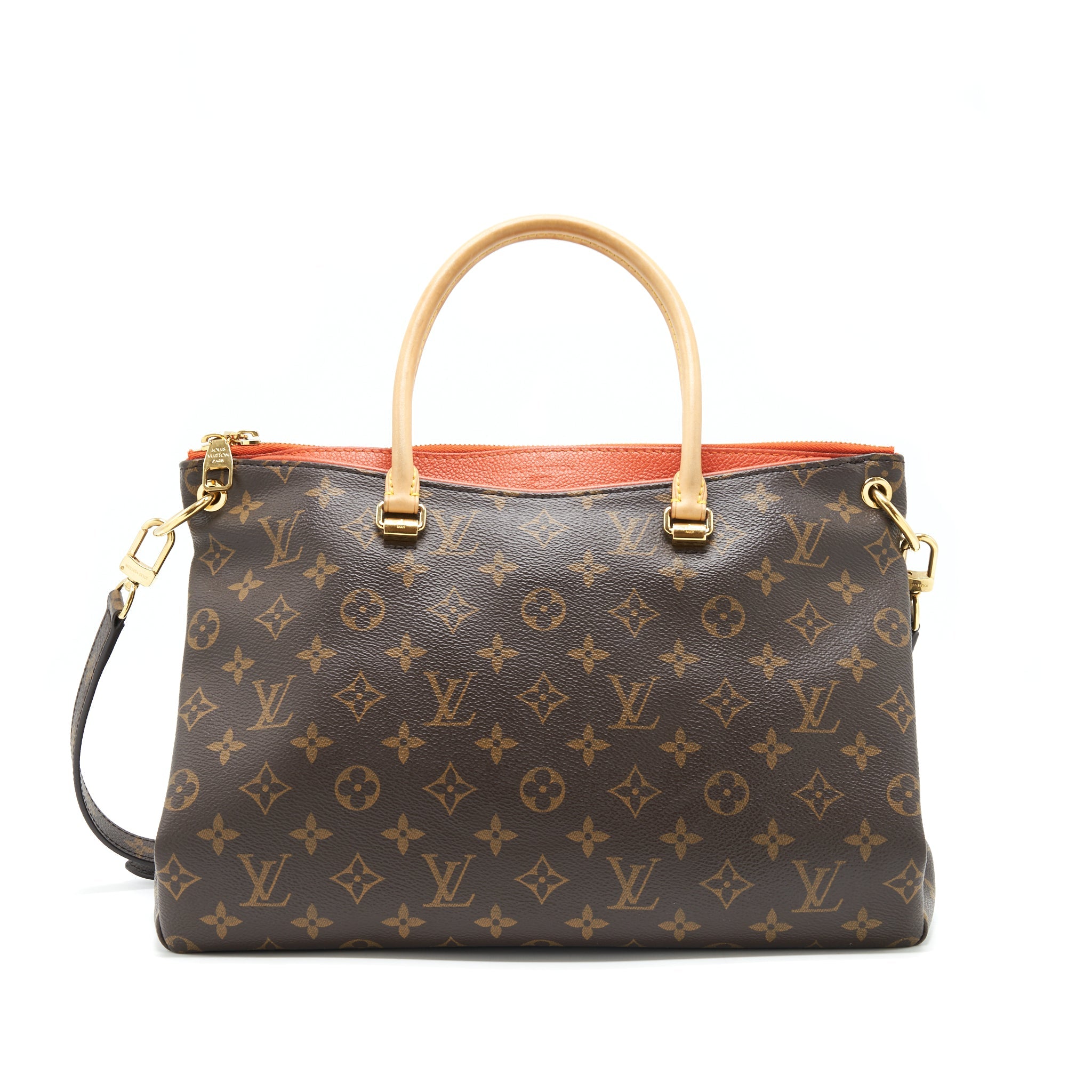LOUIS VUITTON PALLAS TOTE BAG MONOGRAM CANVAS