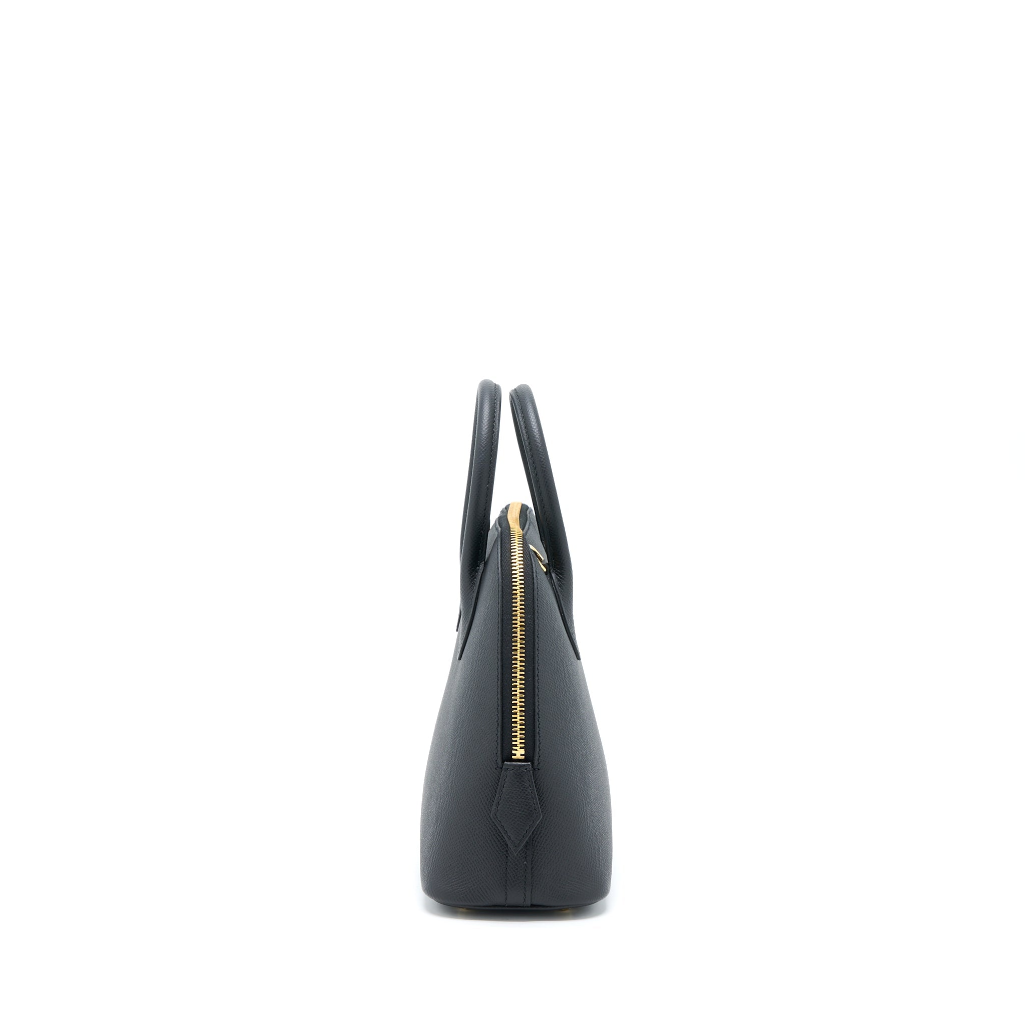 HERMES BOLIDE 1923 25 EPSOM BLACK GHW