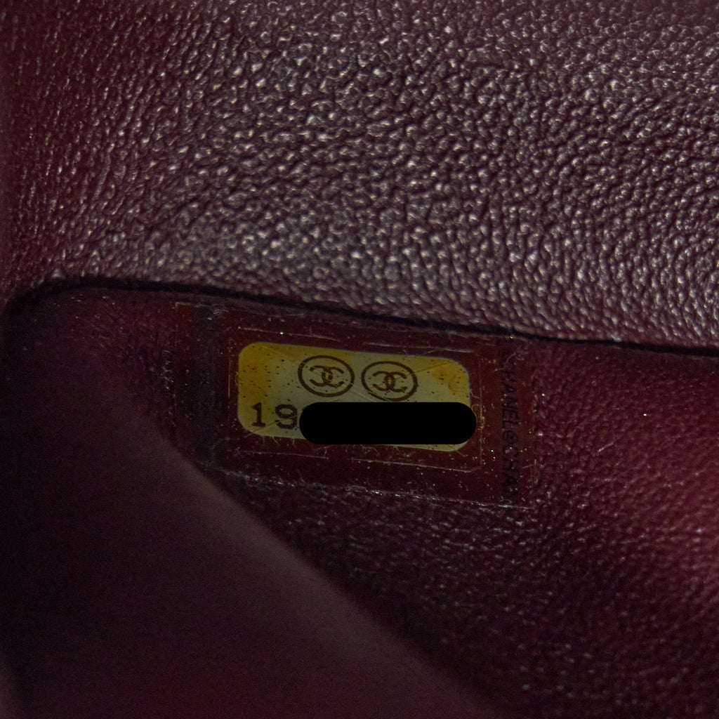 CHANEL CLASSIC JUMBO DOUBLE FLAP BAG CAVIAR BLACK GHW