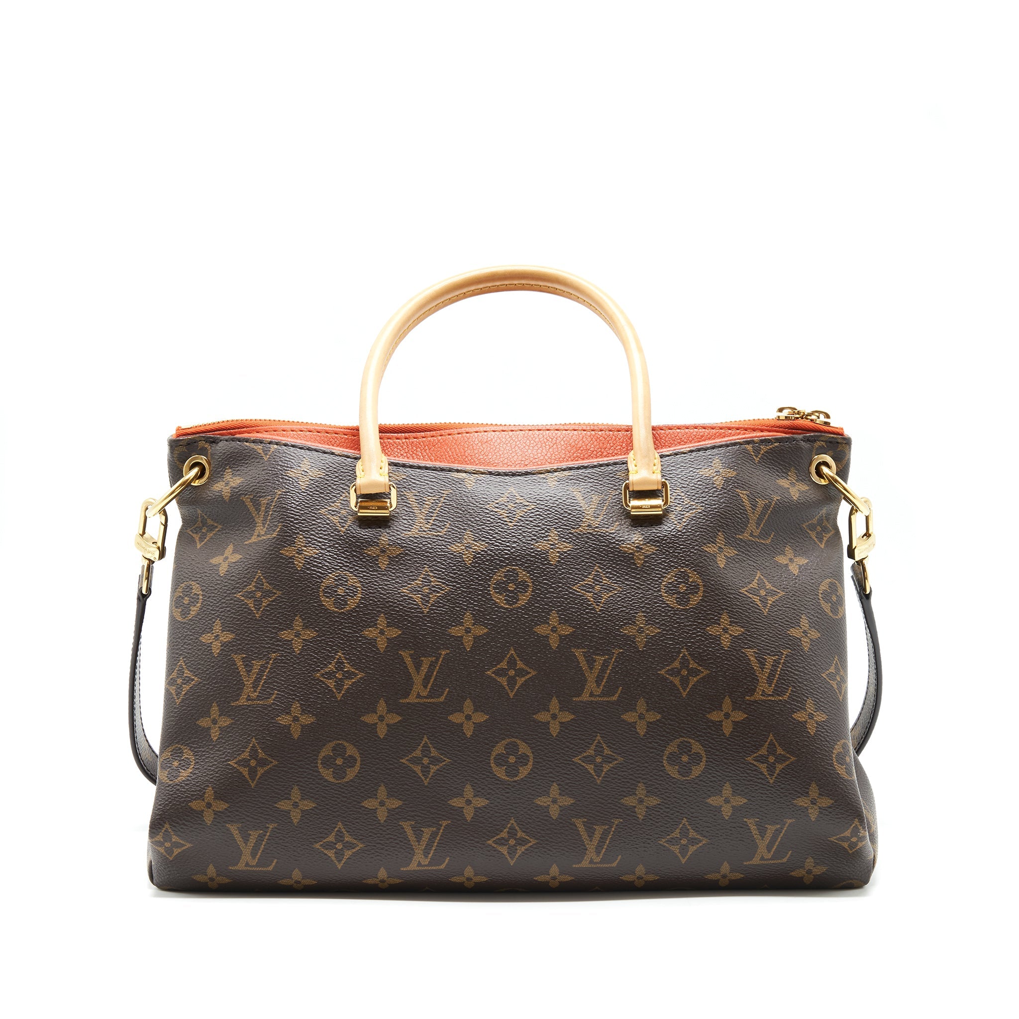 LOUIS VUITTON PALLAS TOTE BAG MONOGRAM CANVAS