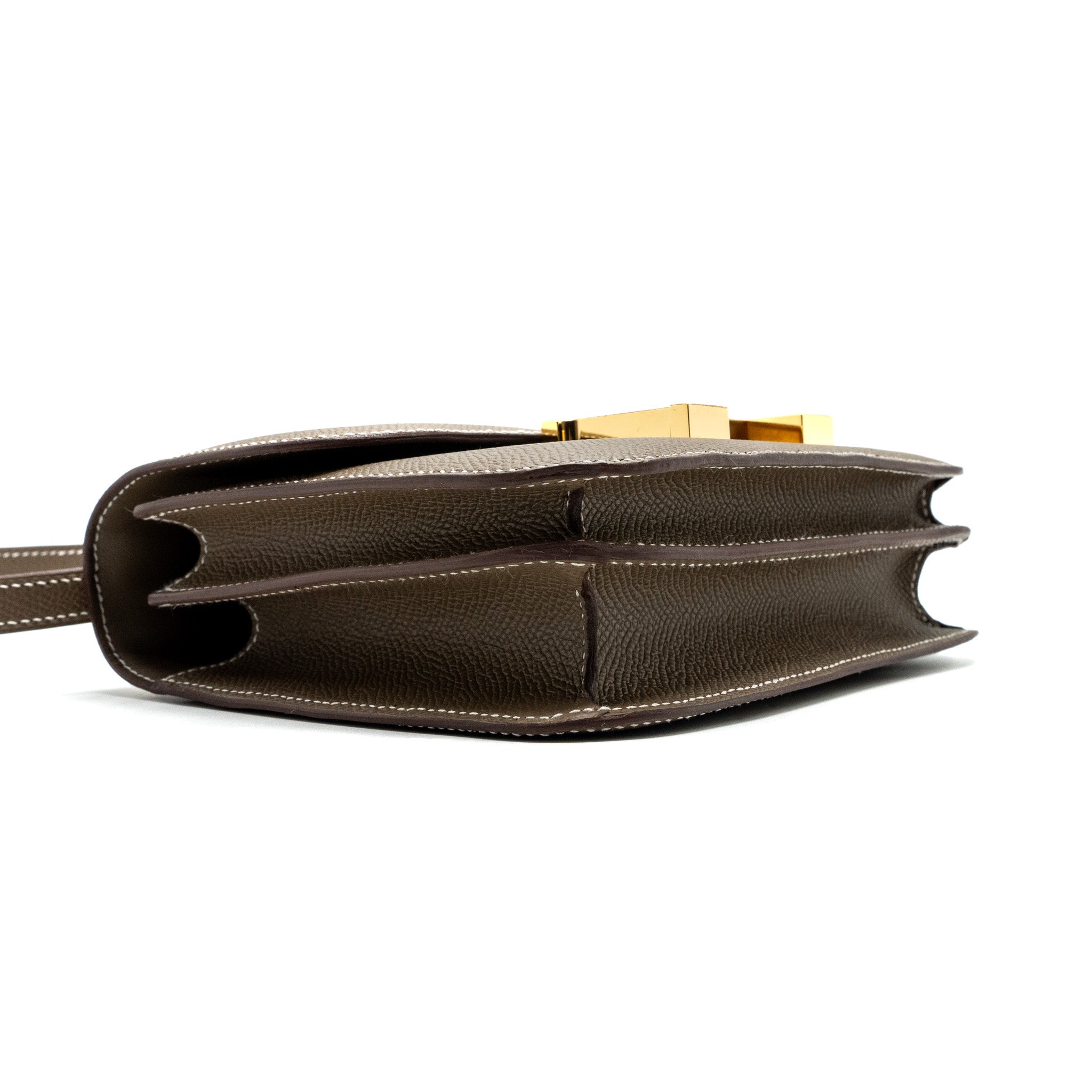 HERMES MINI CONSTANCE EPSOM ETOUPE GHW