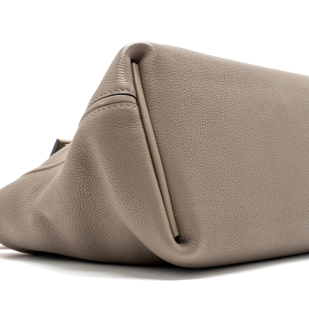 HERMES 2424 24/24 - 29 BAG MAURICE / SWIFT GRIS TOURTERELLE/ GRIS ASPHALTE SHW