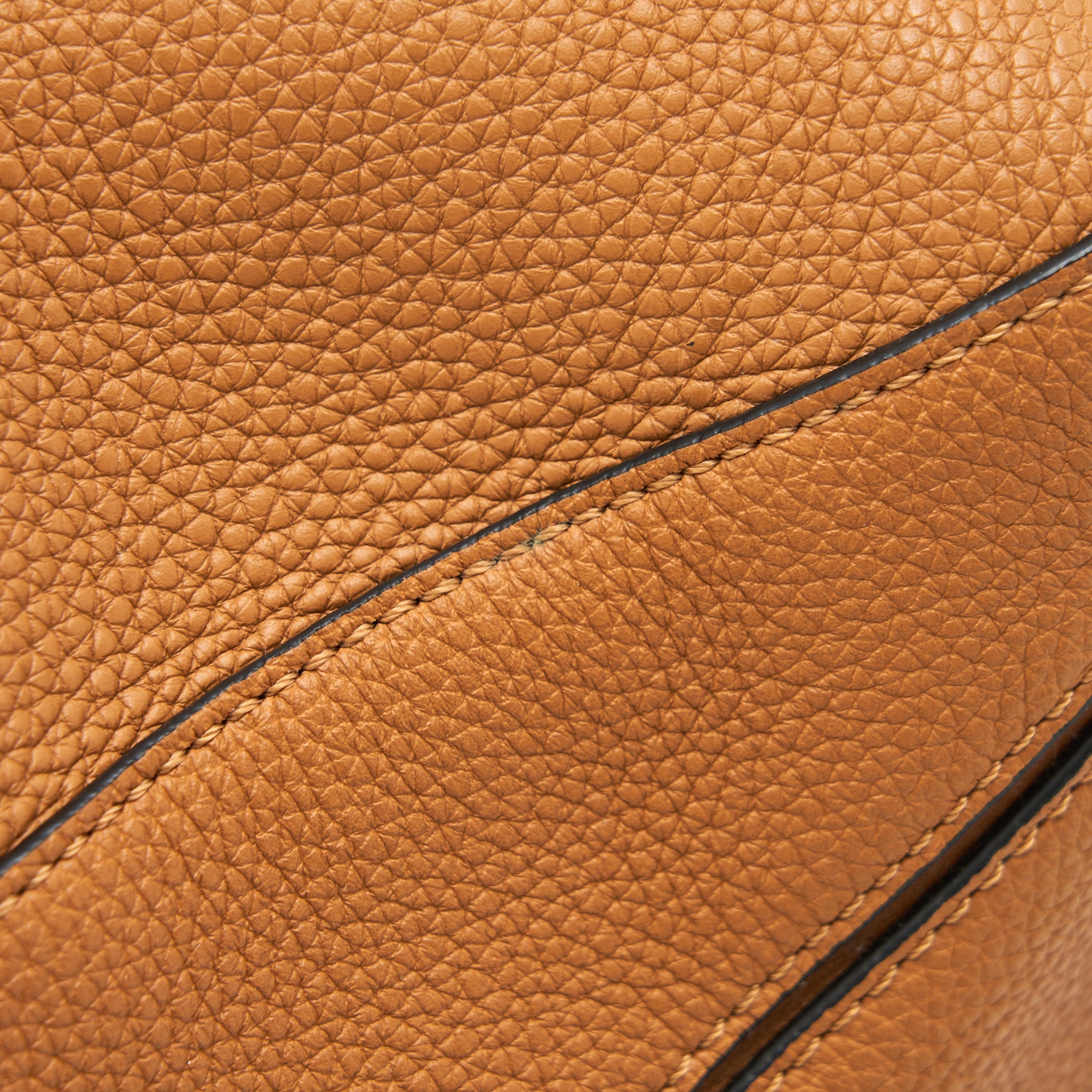 LOEWE PUZZLE BAG IN GRAINED CALFSKIN BROWN