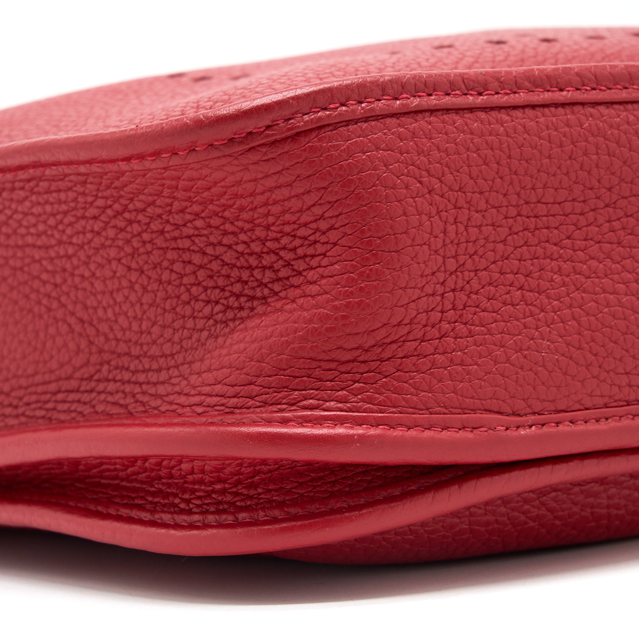 HERMES EVELYN 29 CLEMENCE RED SHW