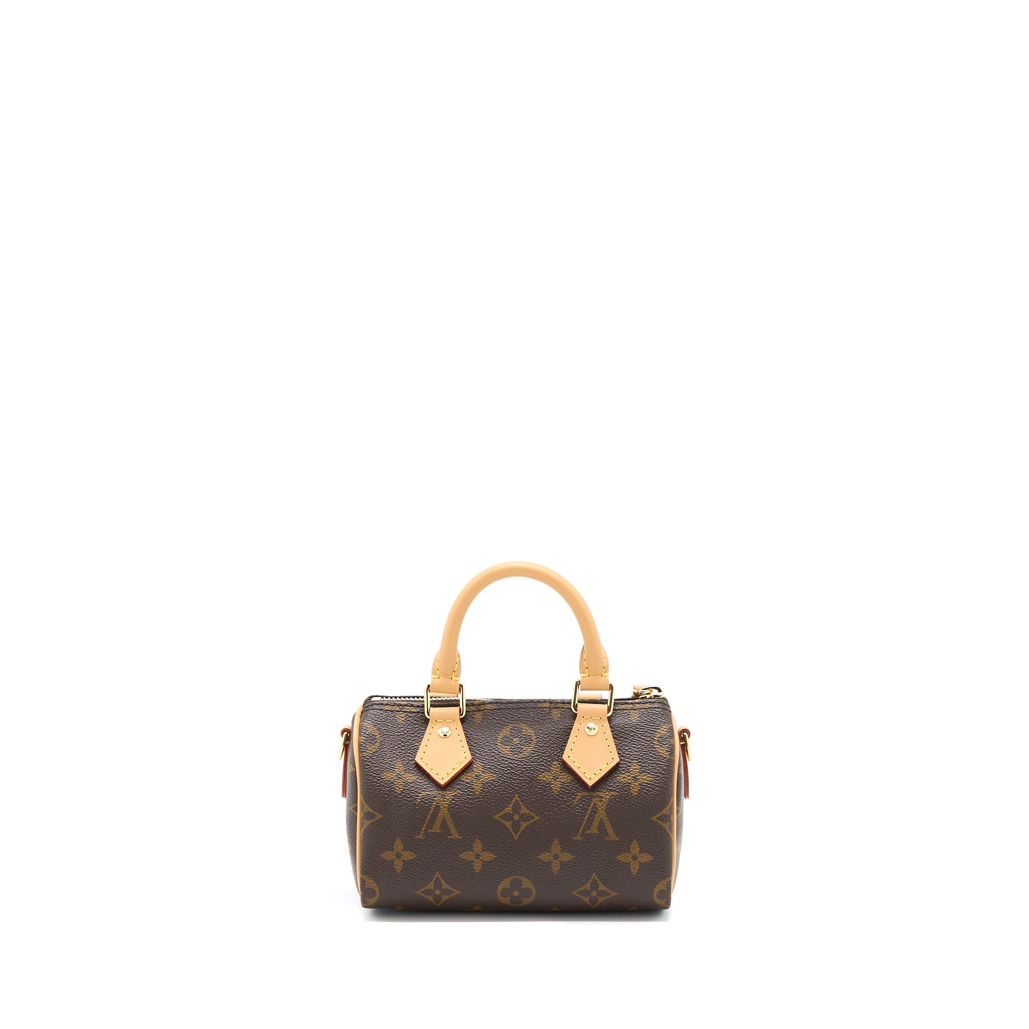 LOUIS VUITTON NANO SPEEDY NEW VERSION MONOGRAM CANVAS GHW
