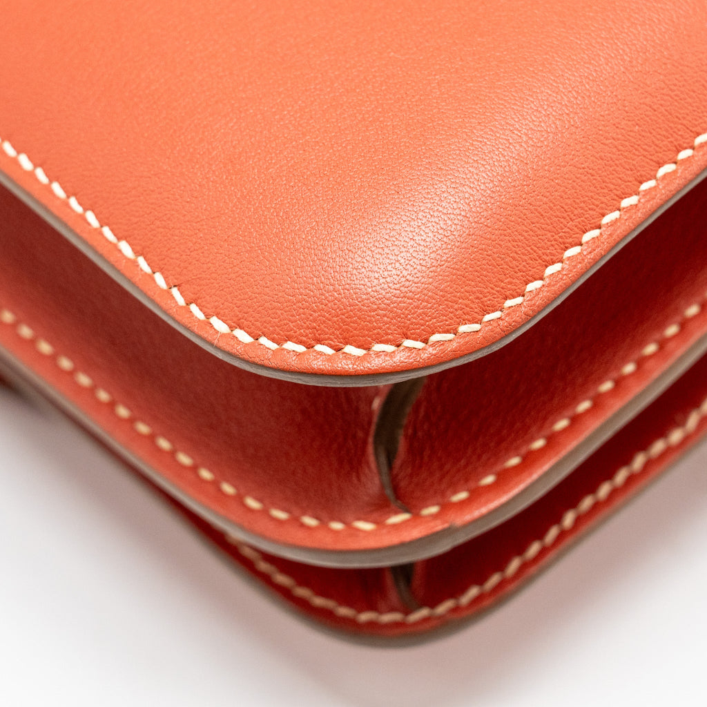 HERMES MINI CONSTANCE SWIFT 9M SANGUINE SHW