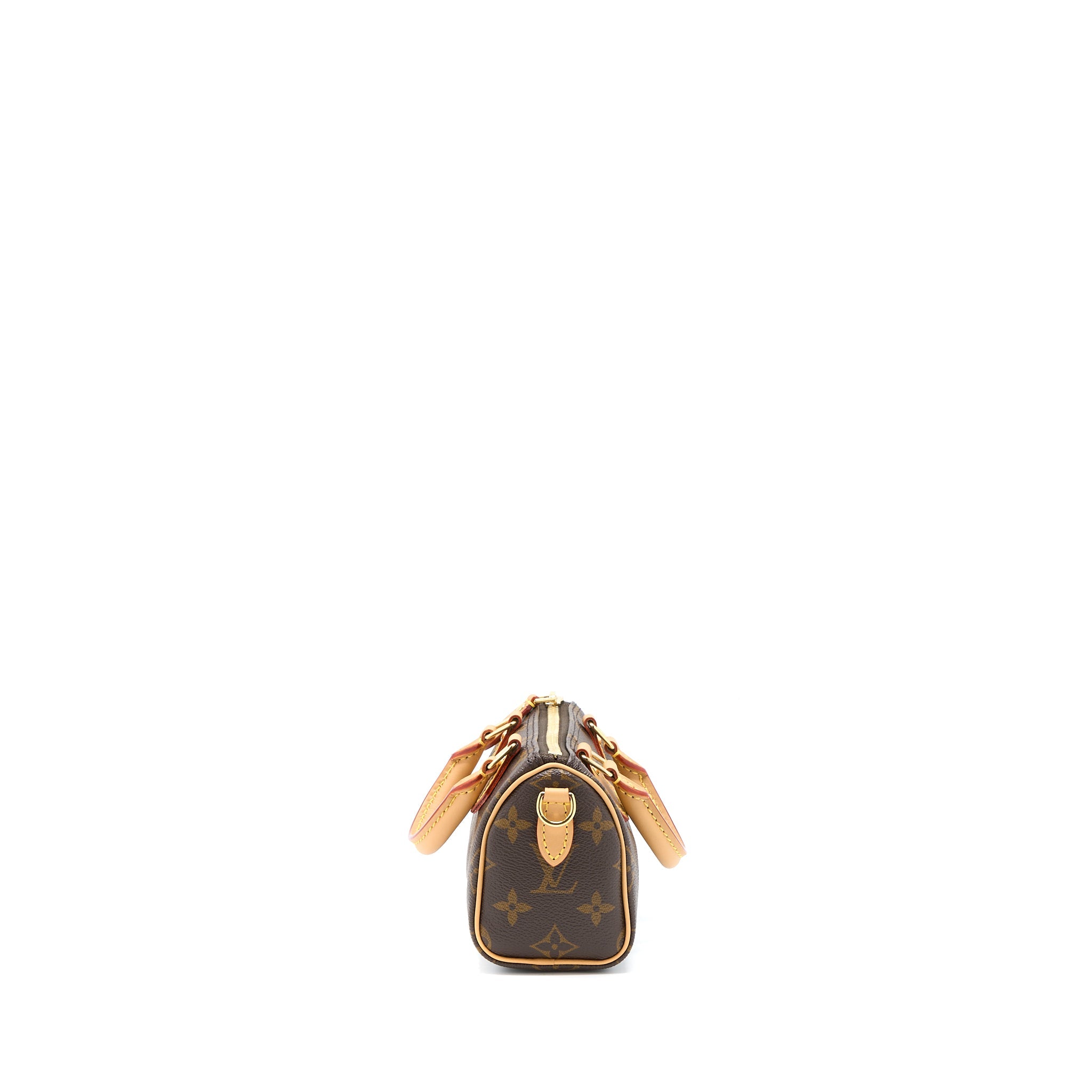 LOUIS VUITTON NANO SPEEDY NEW VERSION MONOGRAM CANVAS GHW