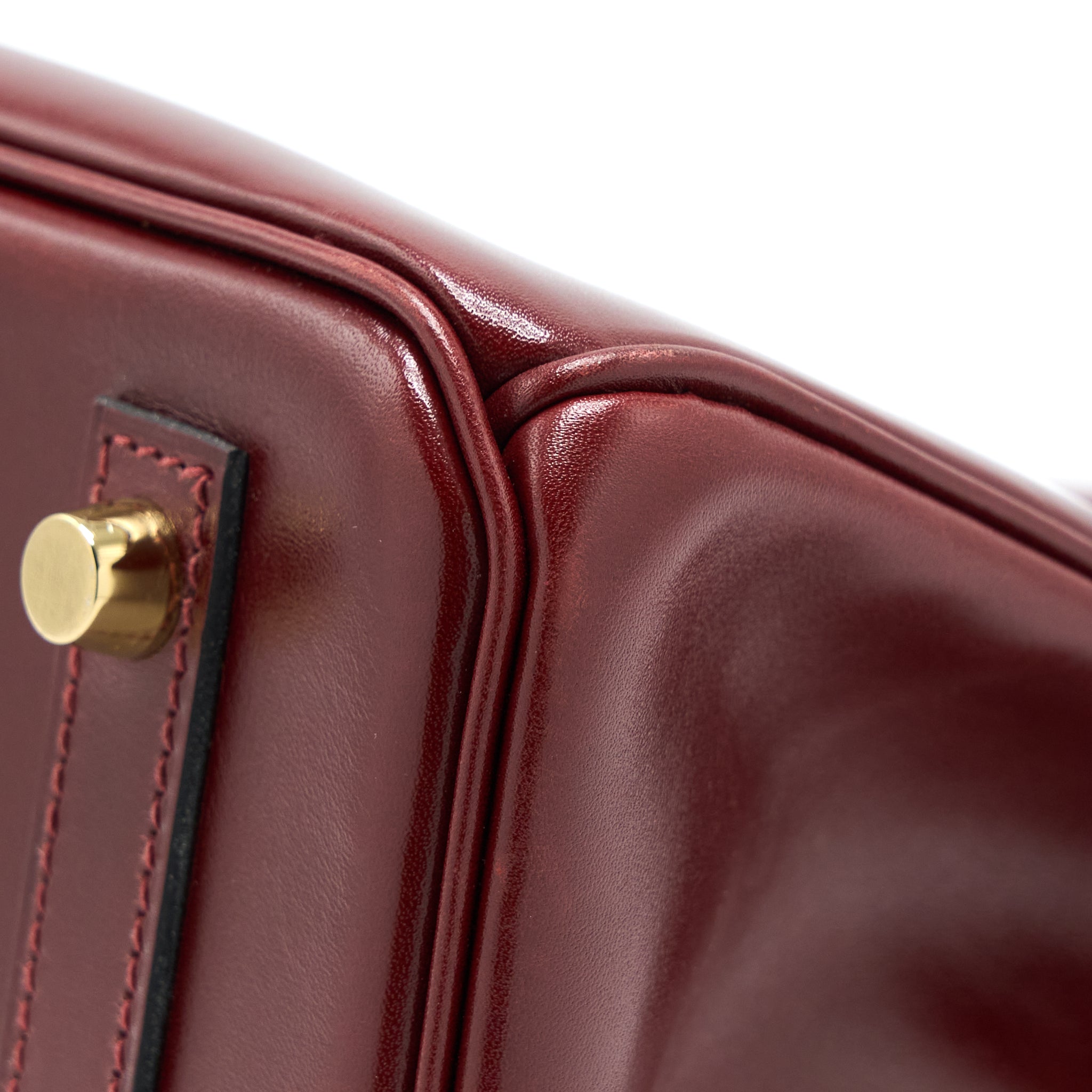 HERMES BIRKIN 30 BOX ROUGE H GHW