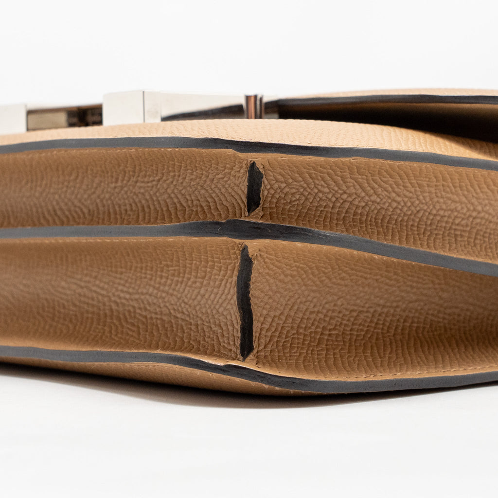 HERMES MINI CONSTANCE EPSOM 0M CHAI SHW