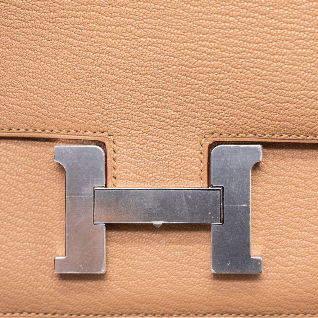 HERMES CONSTANCE MINI CHEVRE MYSORE 2J QUEBRACHO SHW