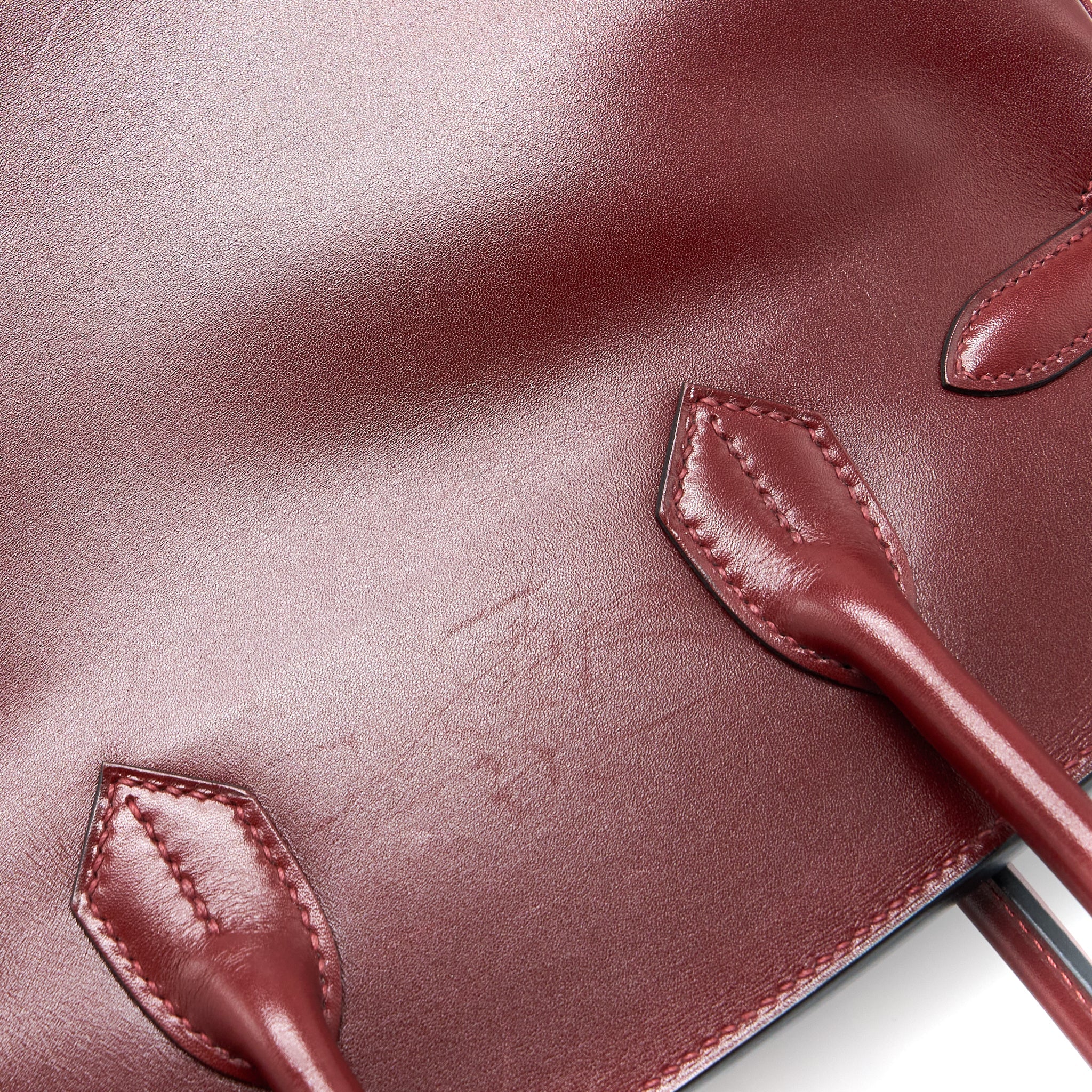 HERMES BIRKIN 30 BOX ROUGE H GHW