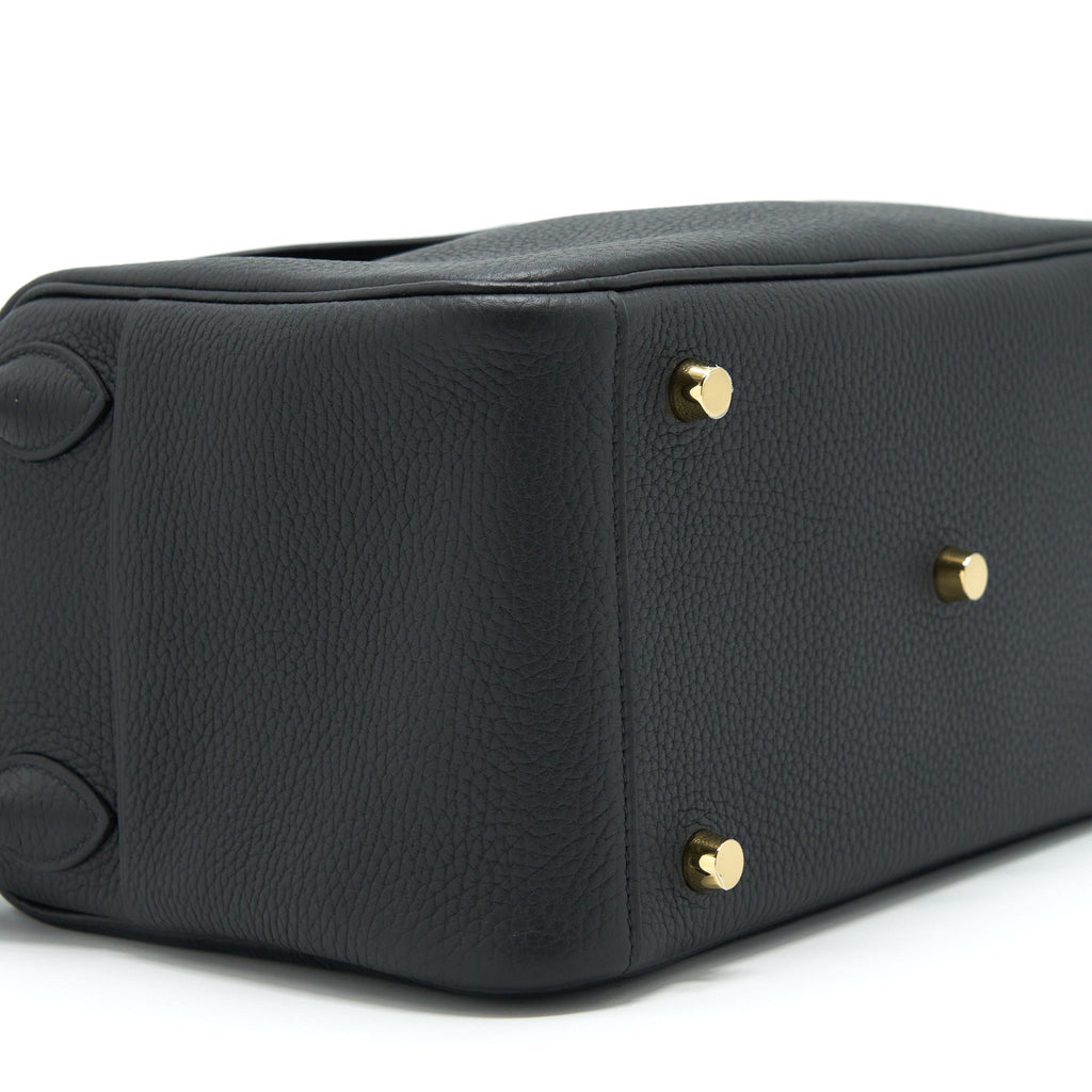 HERMES LINDY 26 CLEMENCE BLACK GHW