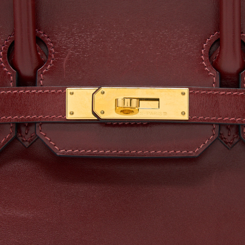 HERMES BIRKIN 30 BOX ROUGE H GHW