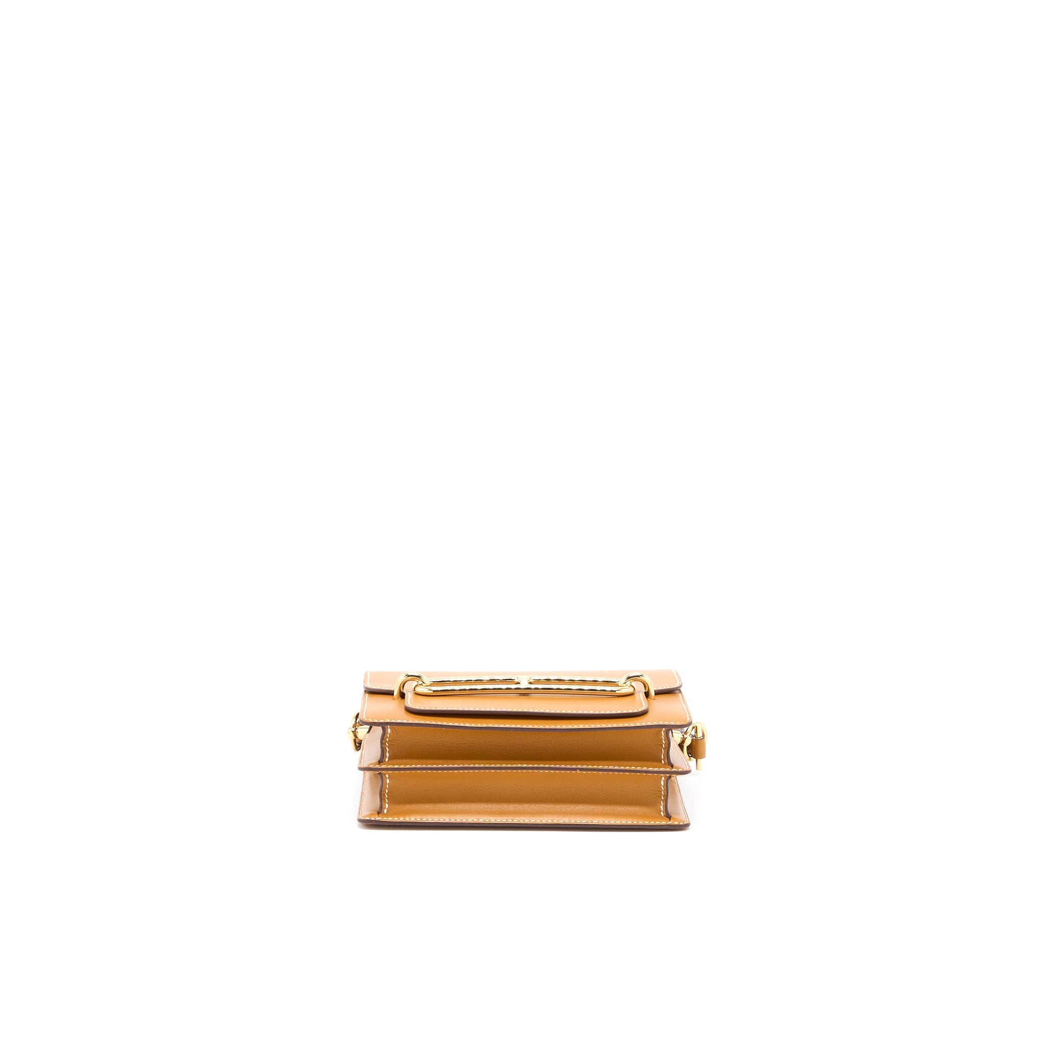 HERMES MINI ROULIS VEAU BUTLER GOLD GHW