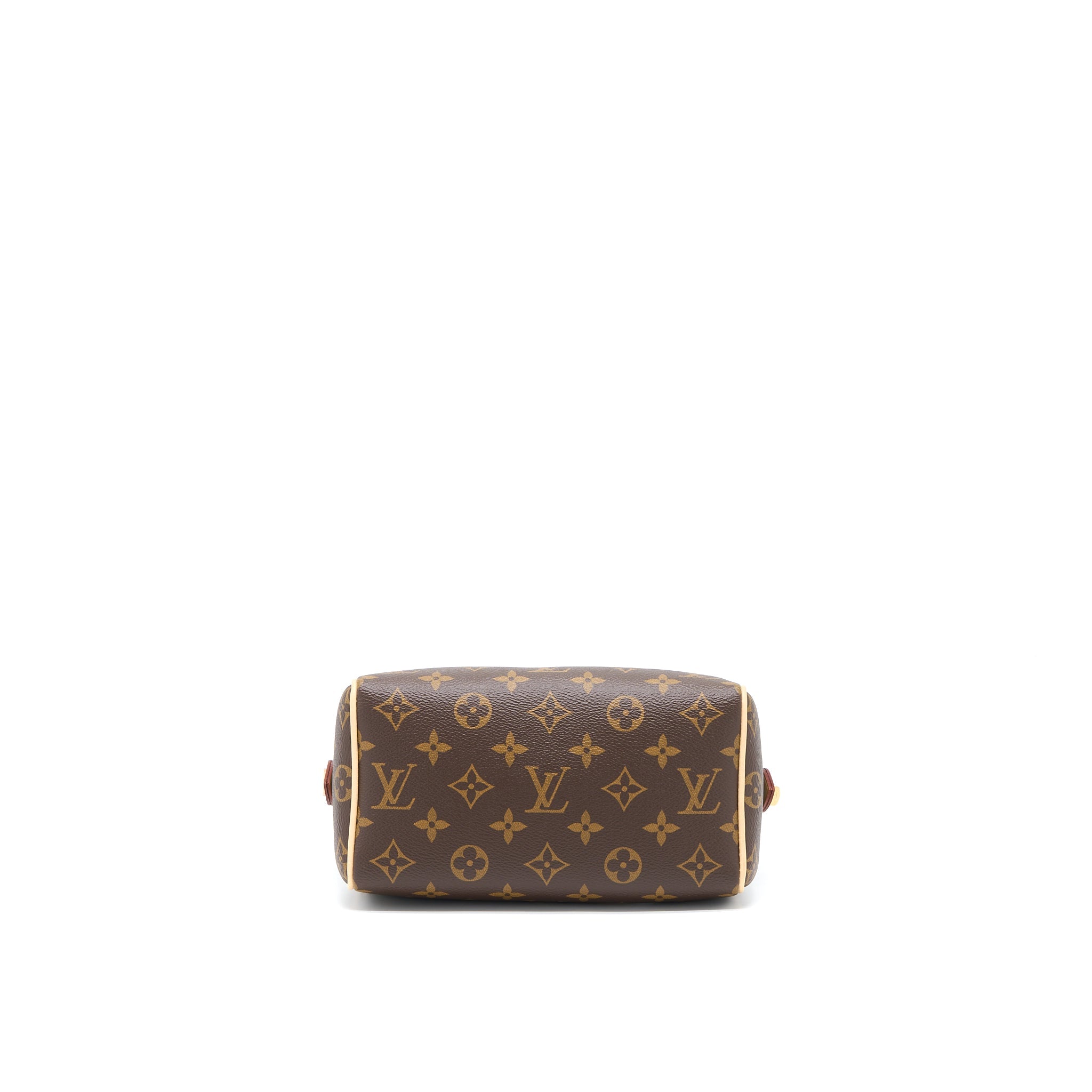 LOUIS VUITTON SPEEDY BANDOULIERE 20 MONOGRAM CANVAS FUCHSIA STRAP GHW