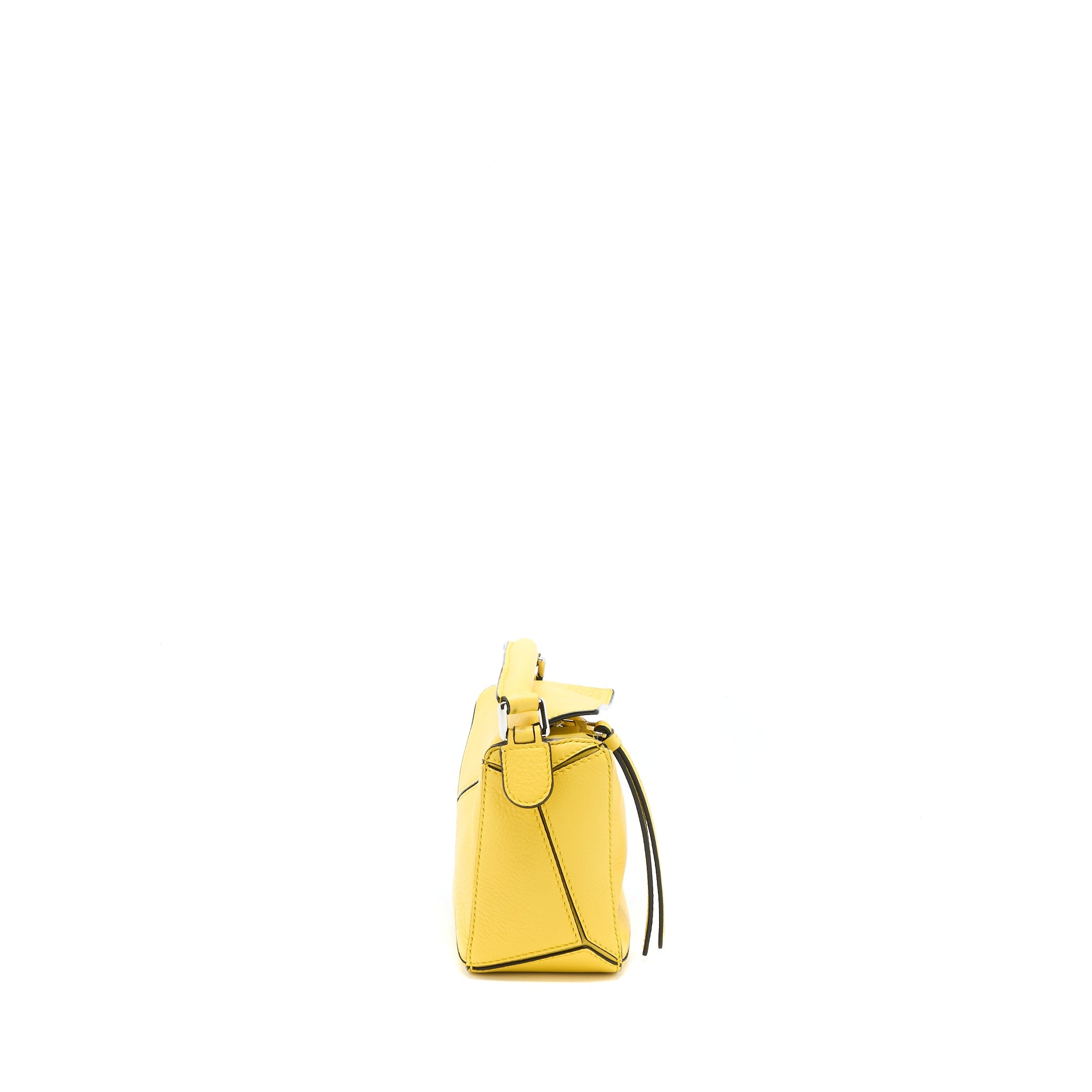 LOEWE MINI PUZZLE BAG CALFSKIN YELLOW SHW