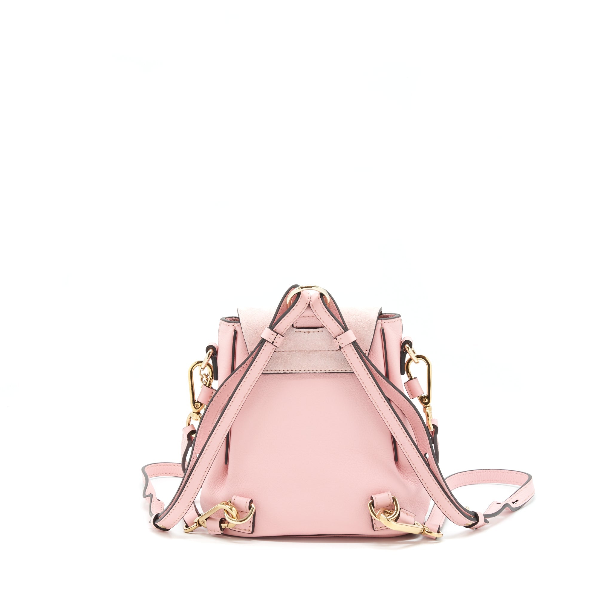 CHLOE FAYE MINI BACKPACK PINK GHW