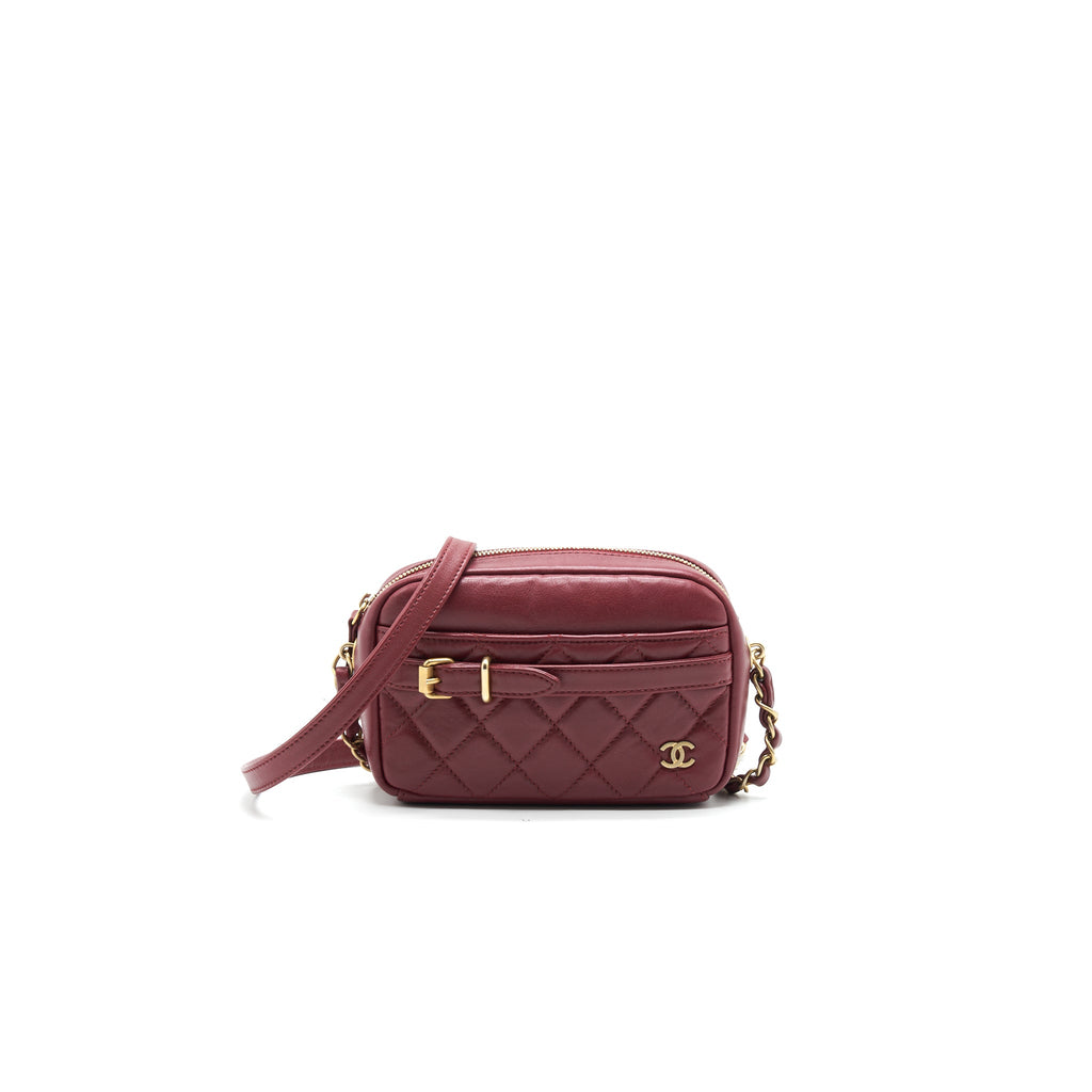 CHANEL MINI CROSSBODY CAMERA BAG / BELT BAG